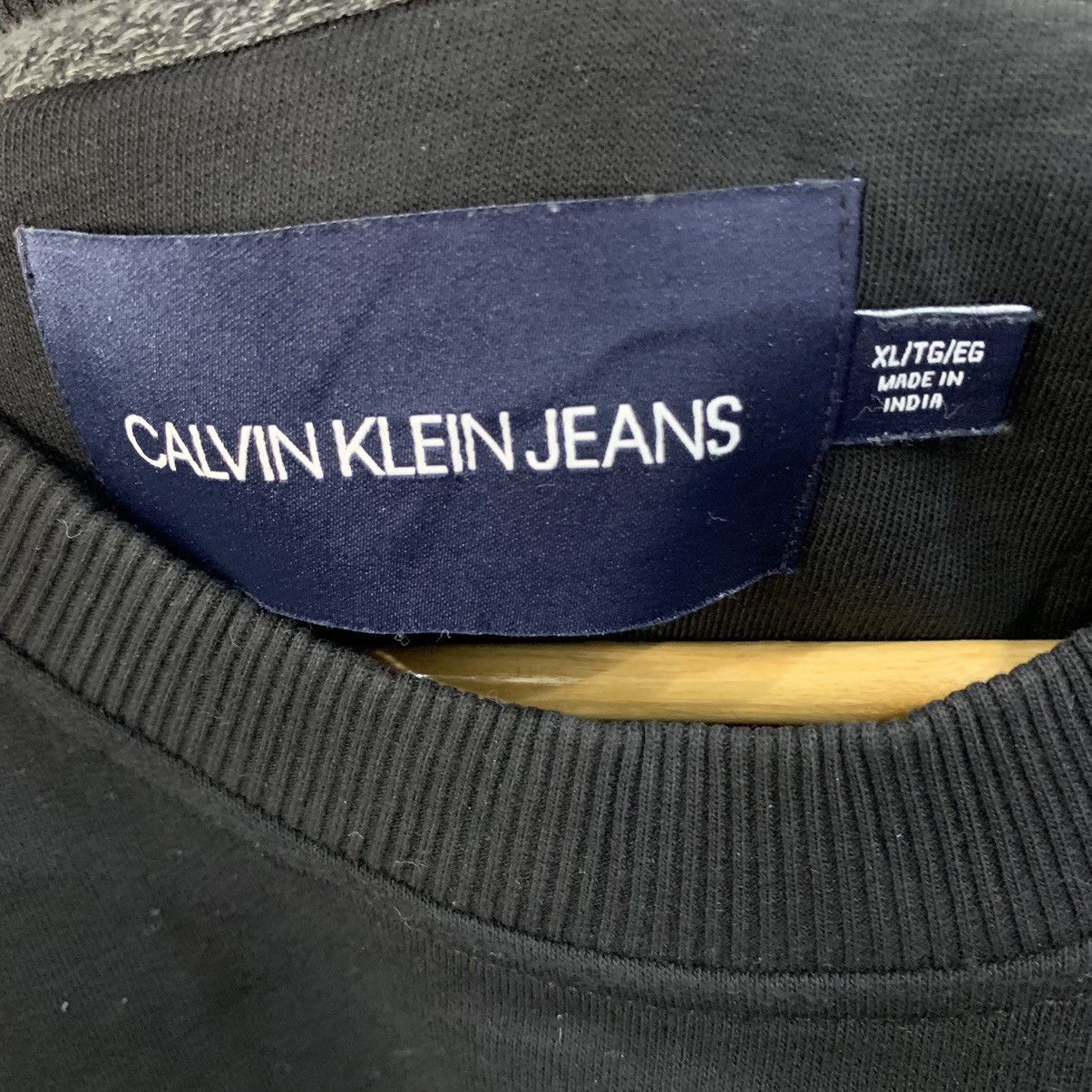 Calvin Klein Calvin Klein Sweatshirt CK Spellout Streetwear Size Large Size US L / EU 52-54 / 3 - 3 Thumbnail