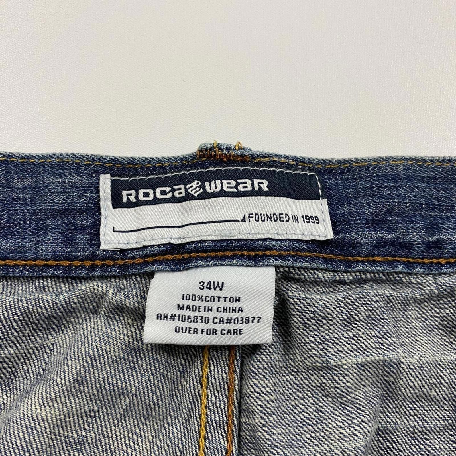 Rocawear Y2K Roca Wear Baggy Jorts Size US 34 / EU 50 - 5 Thumbnail