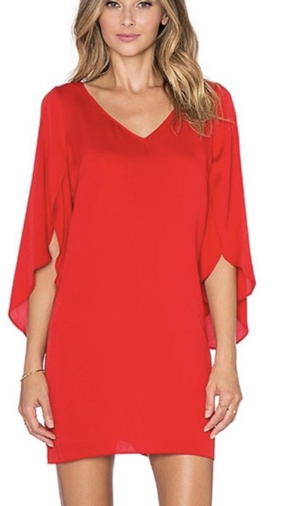 MILLY Milly Butterfly Sleeve Stretch Silk Dress Size 6 Size M / US 6-8 / IT 42-44 - 7 Thumbnail