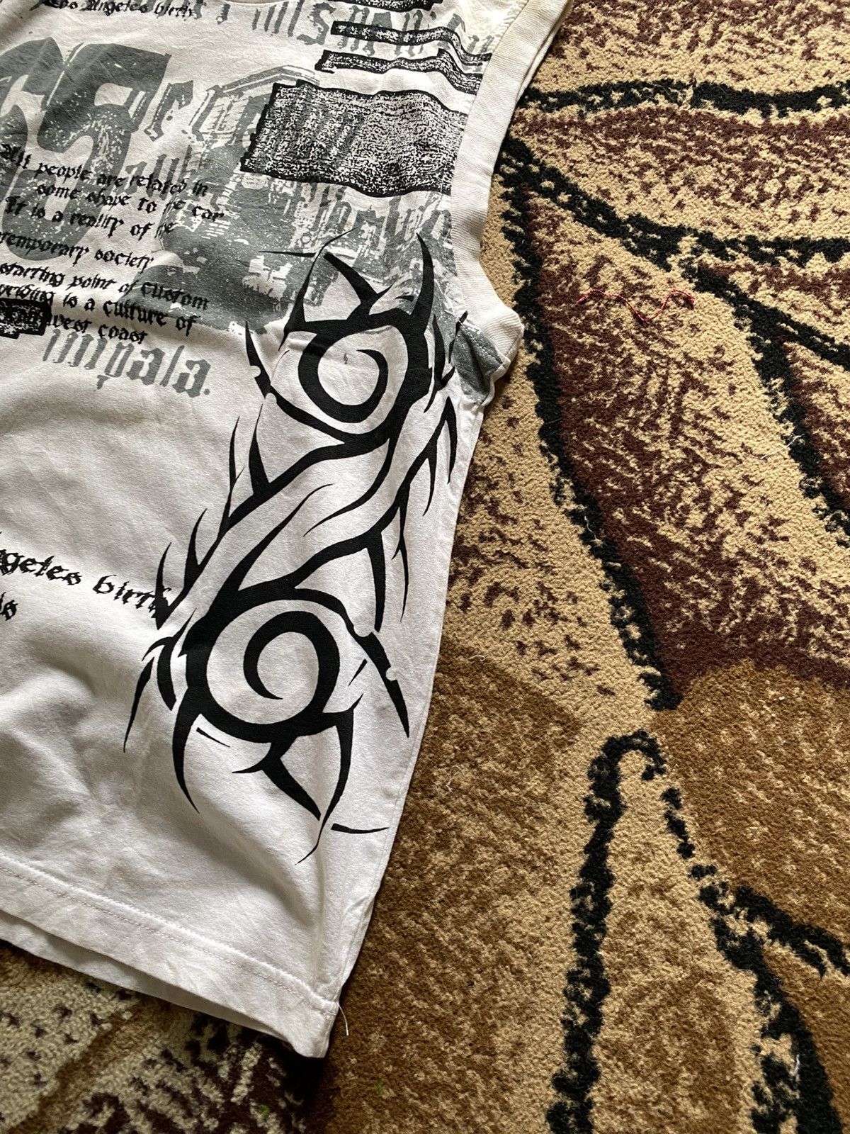 If Six Was Nine Impala Poem Tribal Sleeveless Tshirt Size US L / EU 52-54 / 3 - 3 Thumbnail
