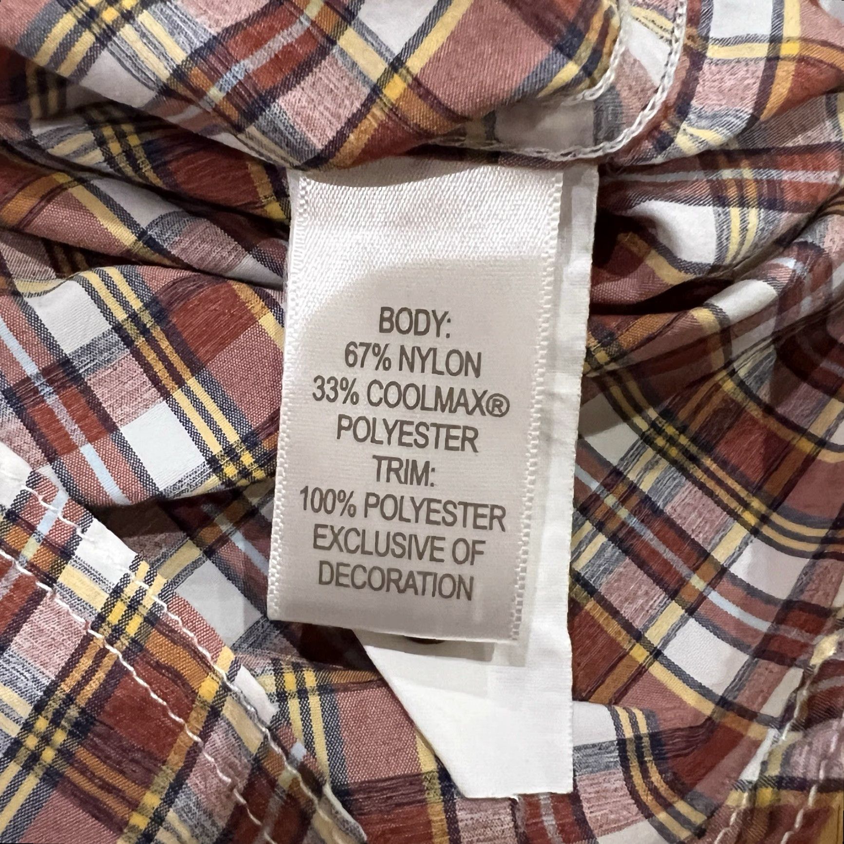 CO Duluth Trading Co Fishing Shirt Mens Large Rust Plaid Size US L / EU 52-54 / 3 - 7 Thumbnail