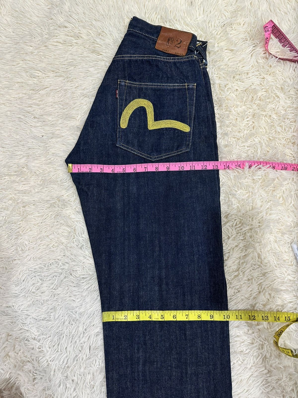 Evisu Vintage Evisu No.2 Selvedge Japan Size US 30 / EU 46 - 9 Thumbnail