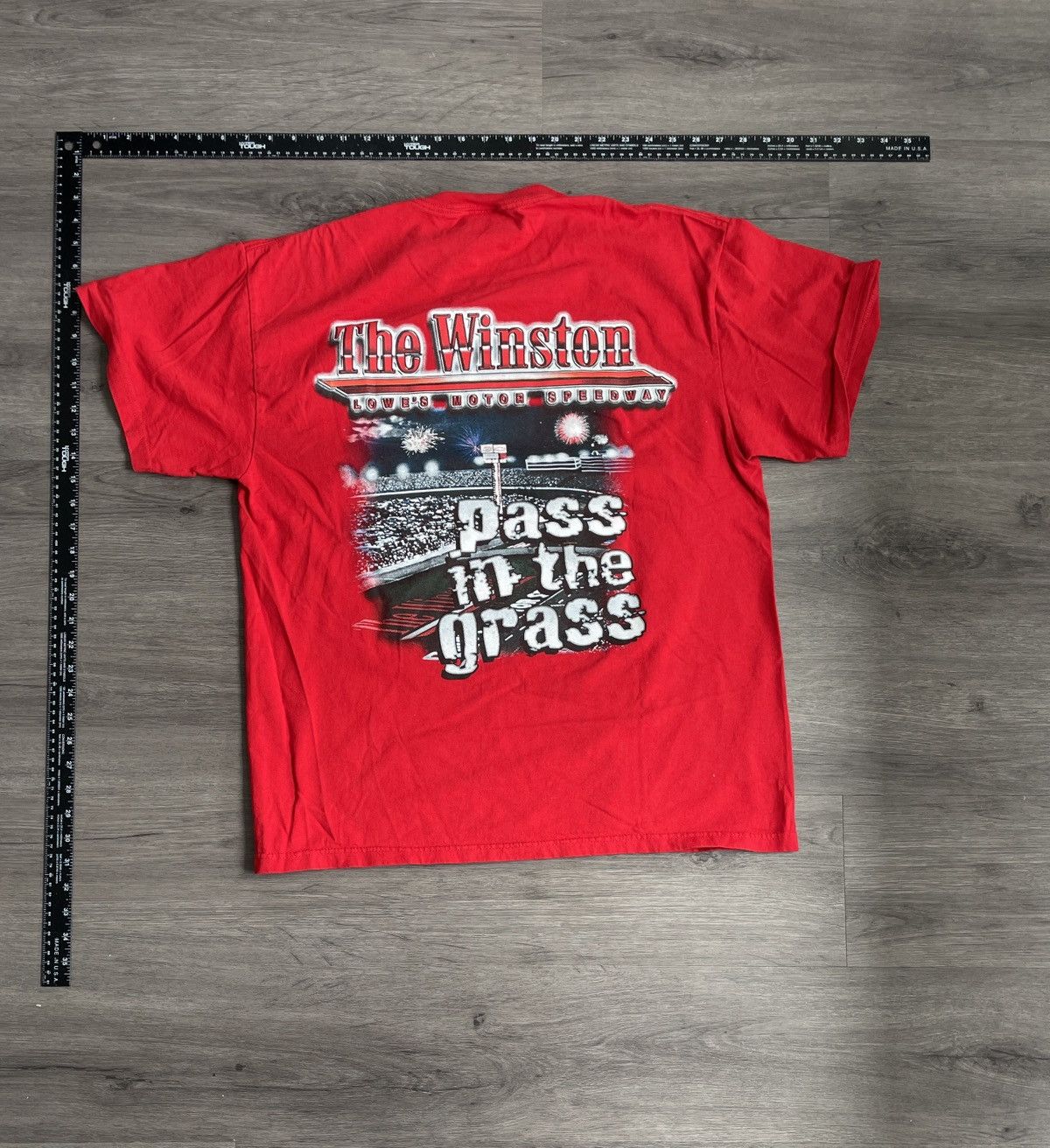Delta × NASCAR × Vintage Y2K AOP NASCAR “Winston Cup” Graphic Shirt (Sz. L) Size US L / EU 52-54 / 3 - 4 Thumbnail