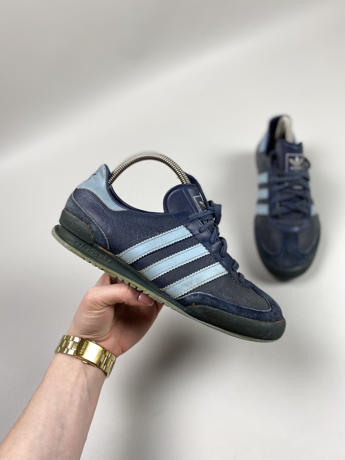 Adidas × Vintage Rare VTG Adidas Valencia men’s low top sneakers shoes Size US 7 / EU 40 - 16 Thumbnail