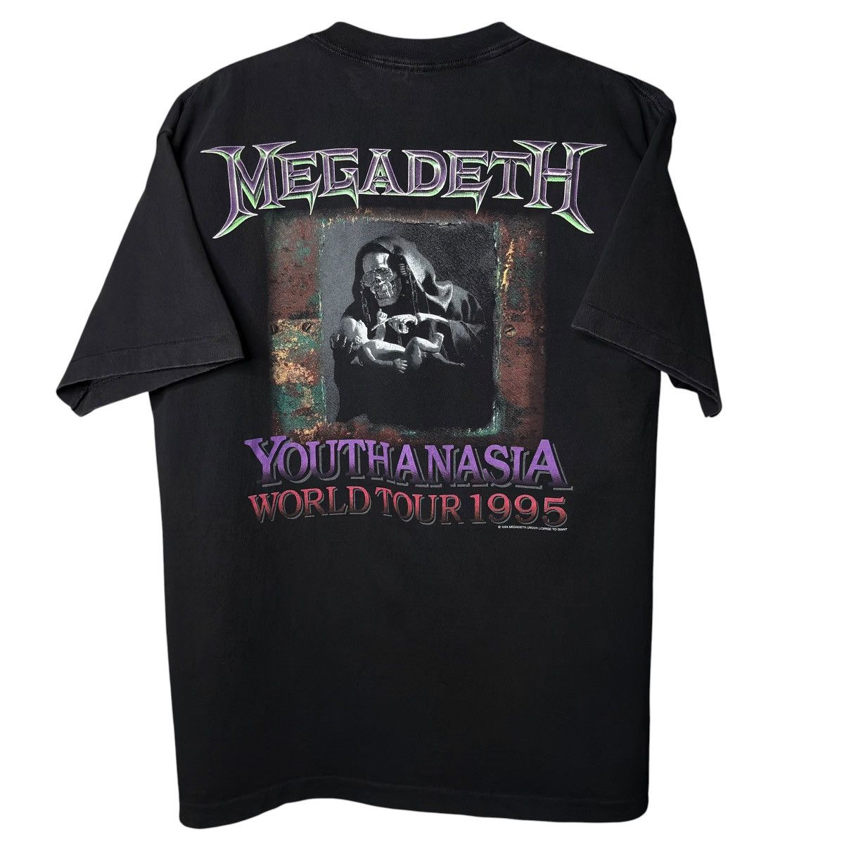 Band Tees Vintage 1995 Megadeth 'Youthanasia' Band T-Shirt, Size XL! Size US XL / EU 56 / 4 - 3 Thumbnail