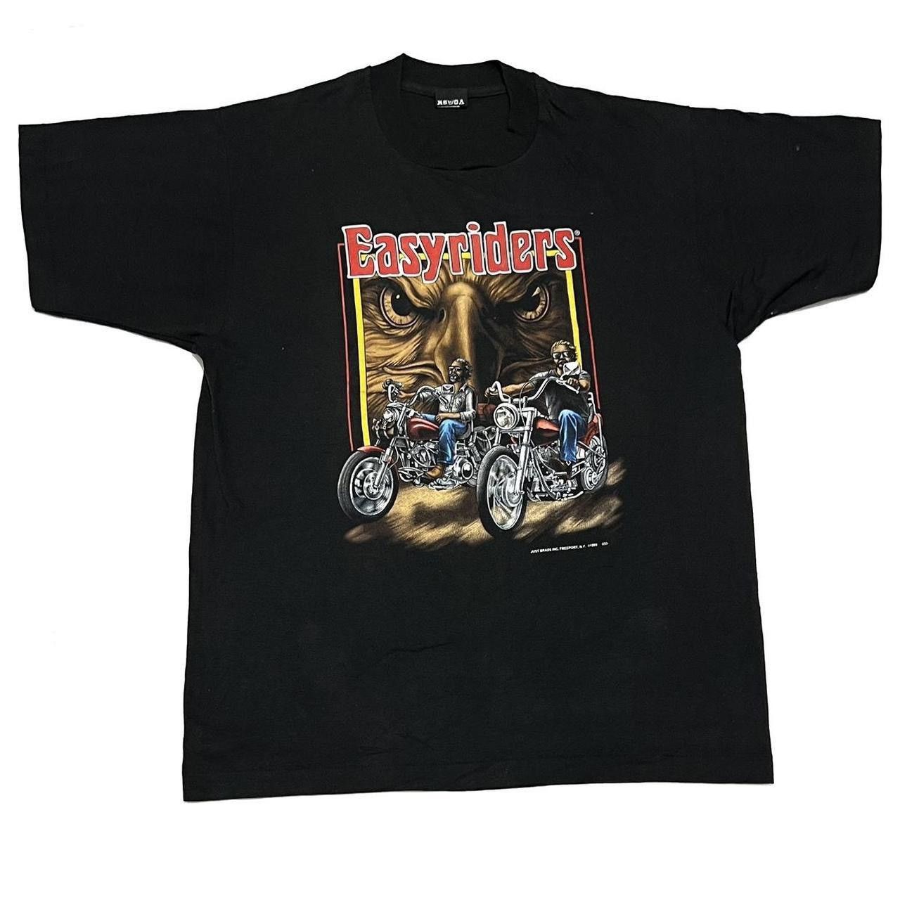 Vintage t-shirt easyeiders just brass inc freeport N.Y 1992 Size US XL / EU 56 / 4 - 2 Thumbnail