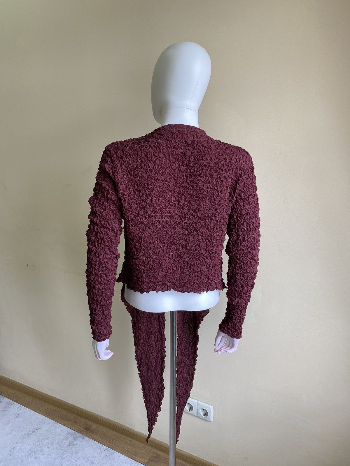 Other Grizas Womens Long Sleeve Wrinkled Designer Cardigan Size XS Size XS / US 0-2 / IT 36-38 - 6 Thumbnail