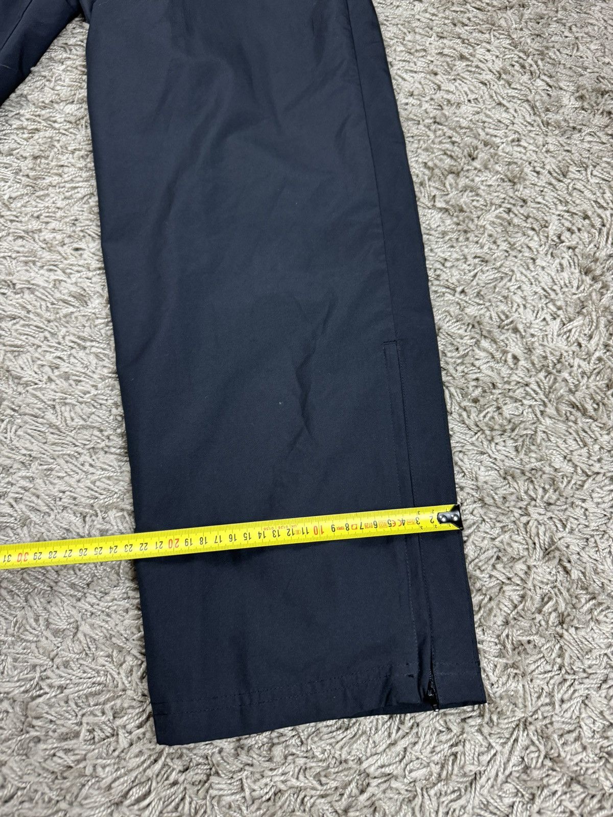 Nike Casual drill pants Nike nylon y2k original streetwear item Size US 33 - 9 Thumbnail