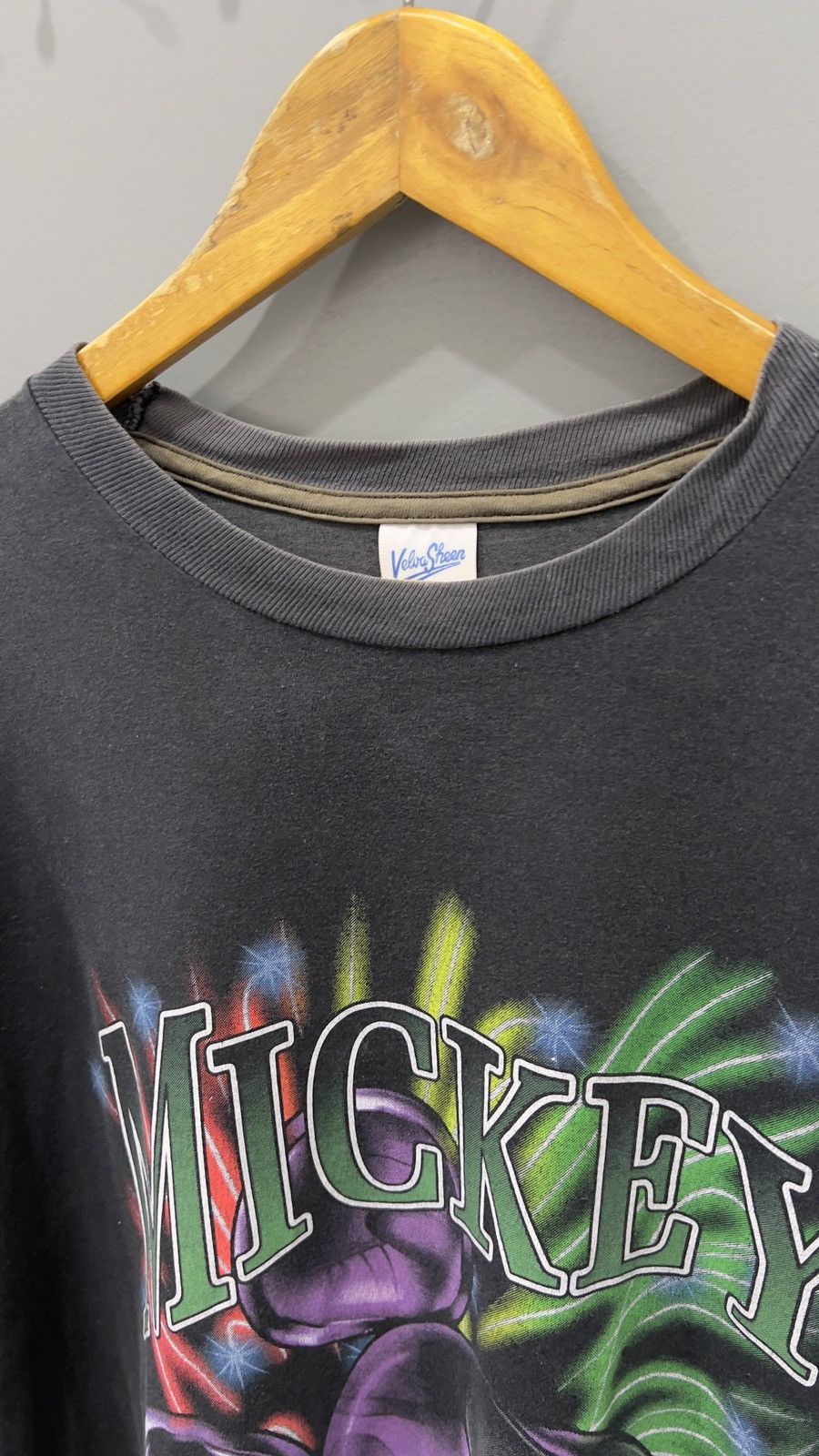 Mickey Mouse × Velva Sheen × Vintage Velva Sheen Mickey Mouse Size US L / EU 52-54 / 3 - 7 Thumbnail