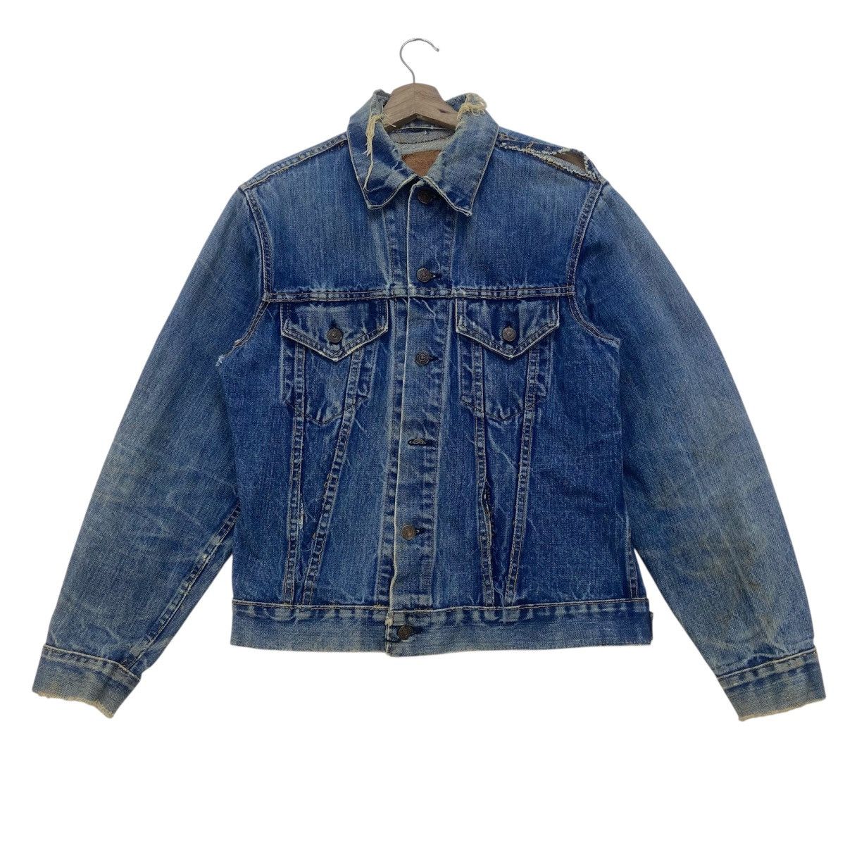 Levi's Vintage Clothing Vintage 60s #526 Levi’s Western Trucker Denim Jacket Size US XS / EU 42 / 0 - 1 Thumbnail