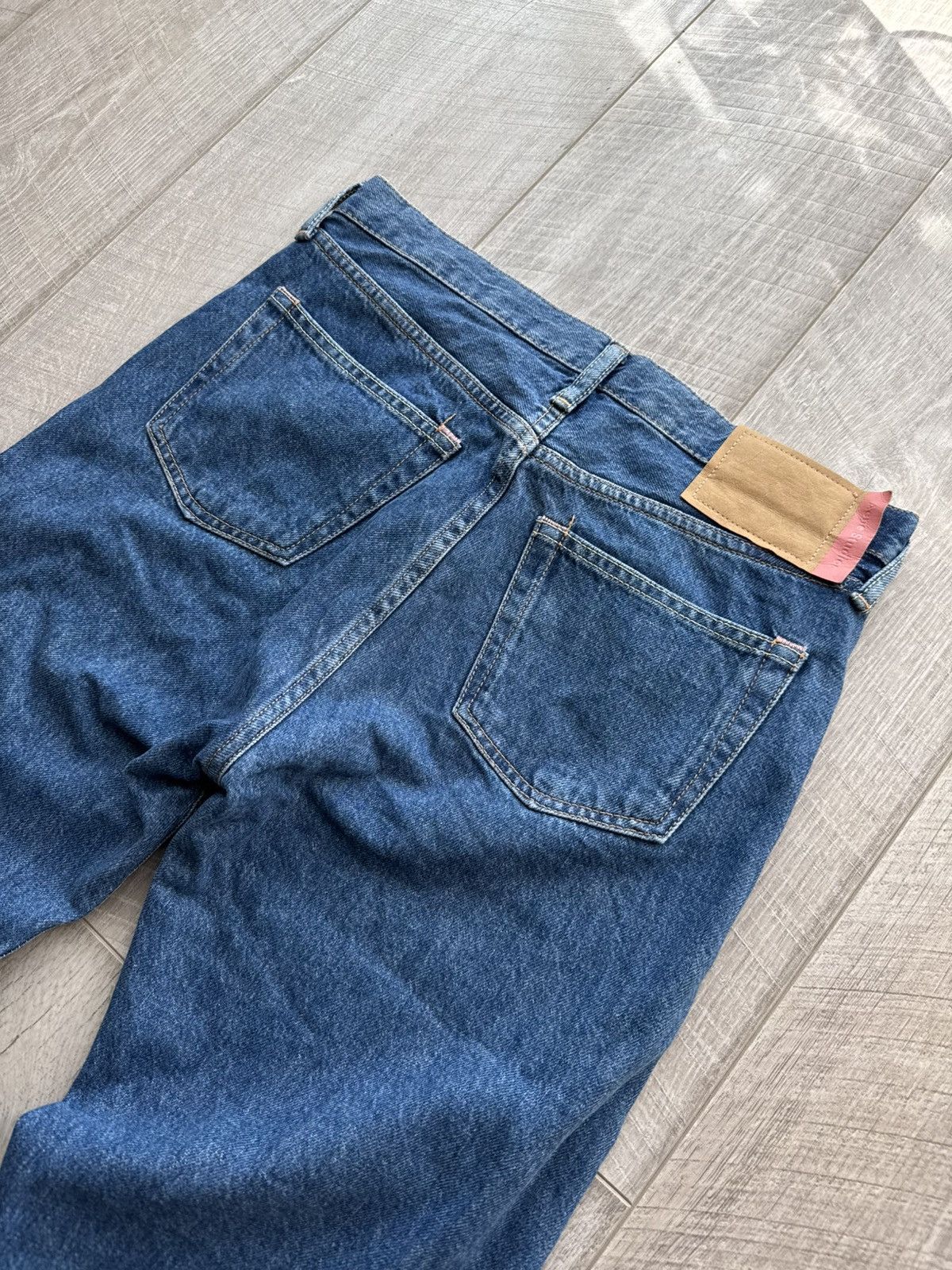 Acne Studios Acne Studios 1998 Dark Blue Trash B00021 29W 32L Size US 29 - 16 Thumbnail