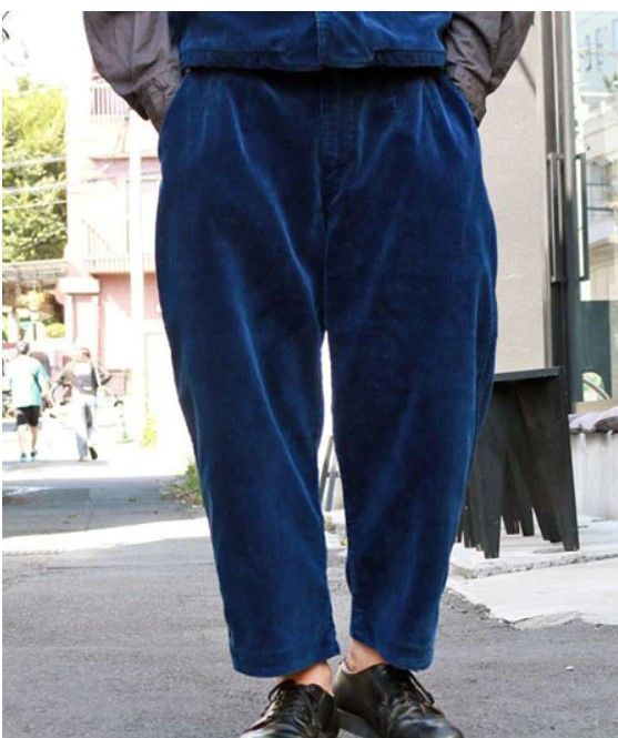 Porter Classic Porter Classic - CORDUROY PANTS - Blue | Grailed