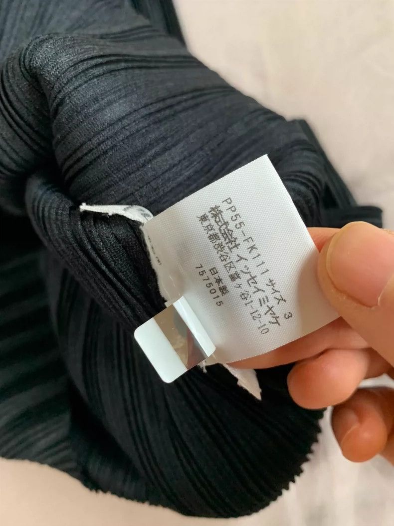 Issey Miyake issey miyake size:3 Black long-sleeved top Size XXS / US 00 / IT 34 - 3 Thumbnail