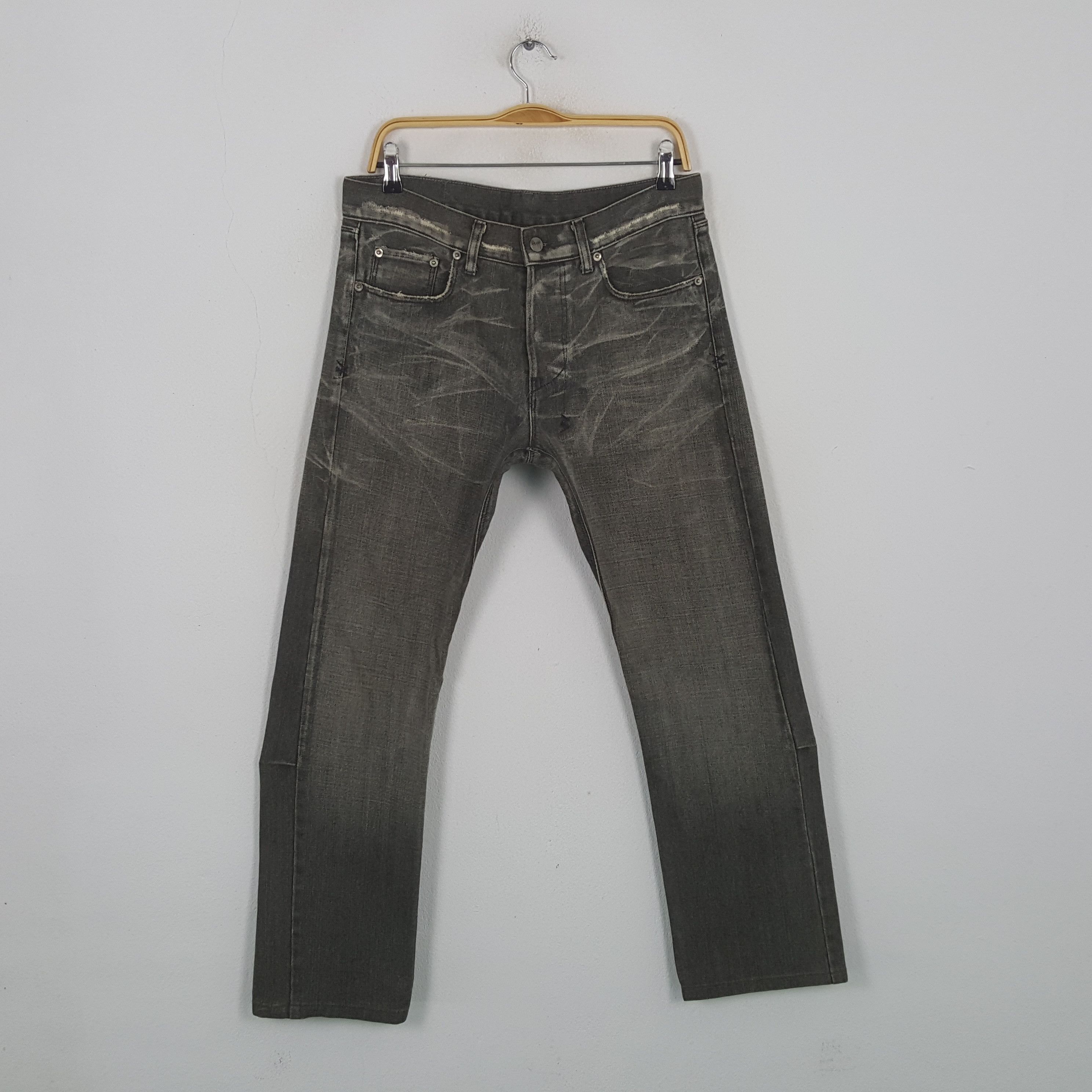 Vintage Ksubi Fashion Designer Brand Distressed Jeans RR12