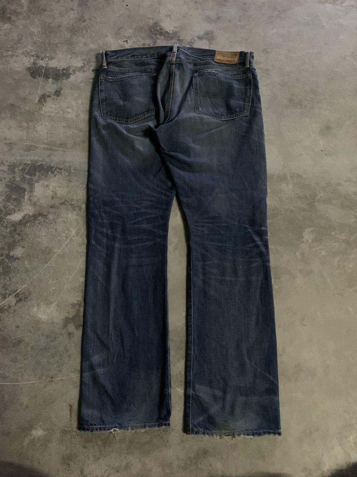 Polo Ralph Lauren × Vintage polo ralph lauren varick slim straight patchwork style jeans Size US 39 - 2 Thumbnail