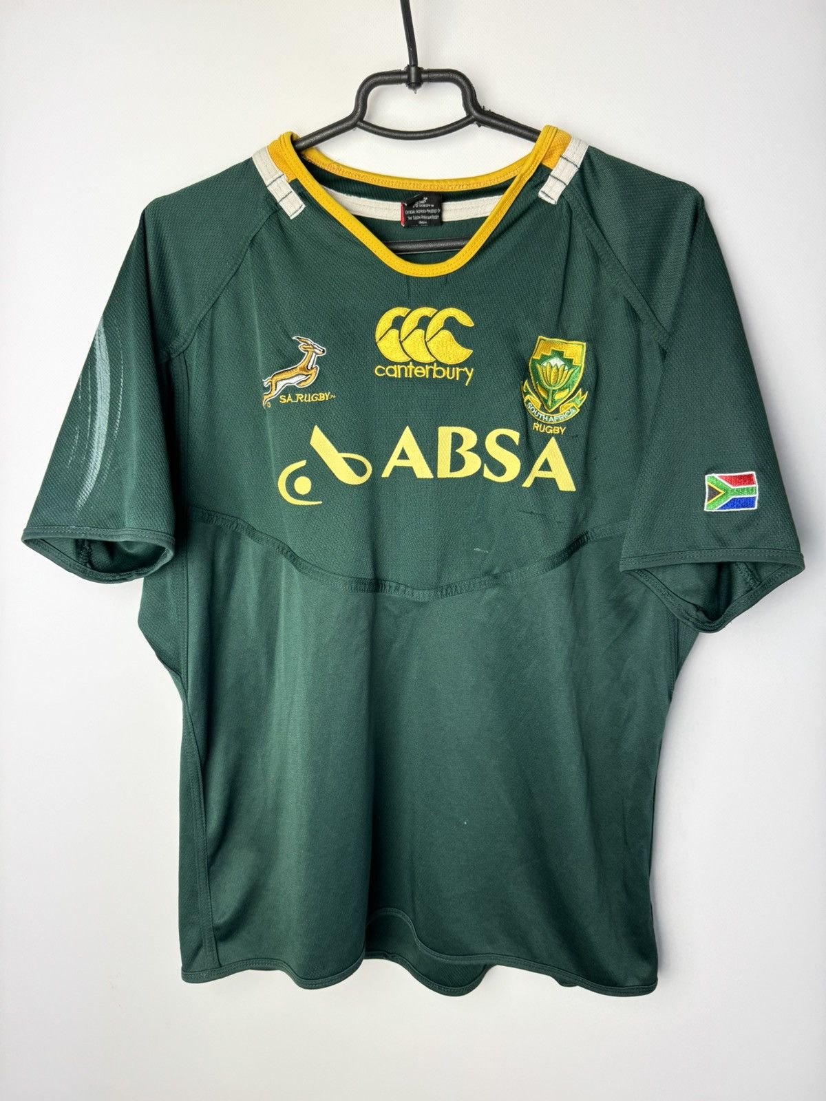Canterbury of New Zealand South Africa Rugby World Cup 2011 Shirt Jersey Canterbury Size US L / EU 52-54 / 3 - 1 Thumbnail