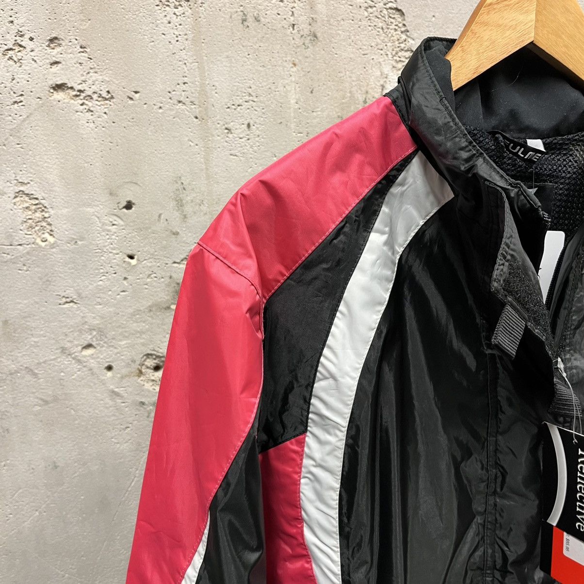 Other Fulmer Pink & Black Riding Motorcycle Biker Reflective Coat Size L / US 10 / IT 46 - 2 Thumbnail