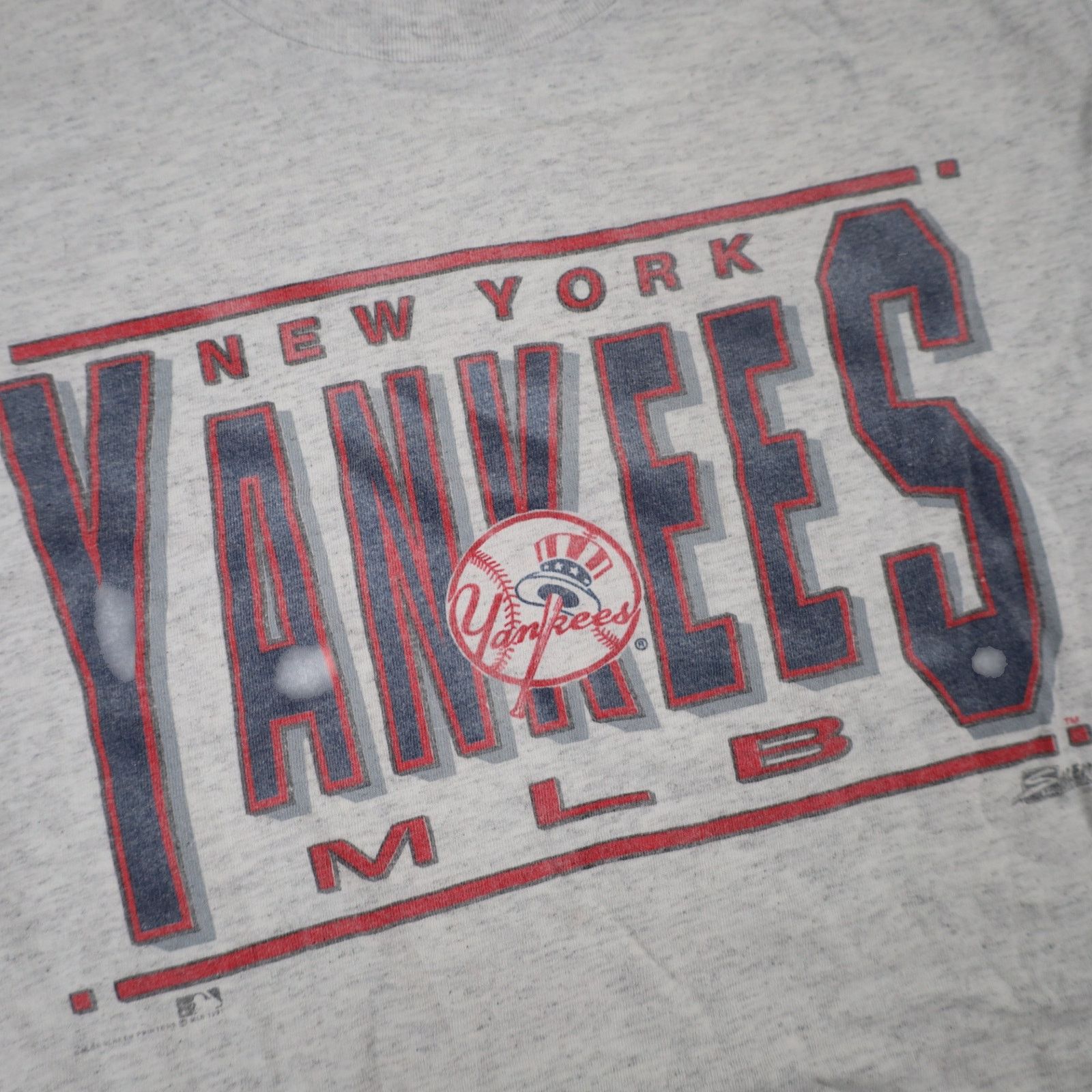 Salem Sportswear × Vintage VTG 90s Salem Sportswear New York Yankees Graphic T Shirt Size US M / EU 48-50 / 2 - 5 Thumbnail