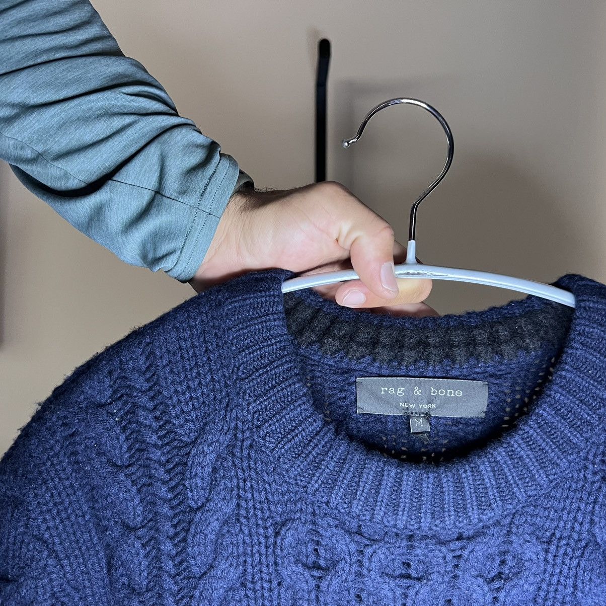 Rag & Bone RAG & BONE NY FISHERMAN CABLEKNIT SWEATER Size US M / EU 48-50 / 2 - 4 Thumbnail