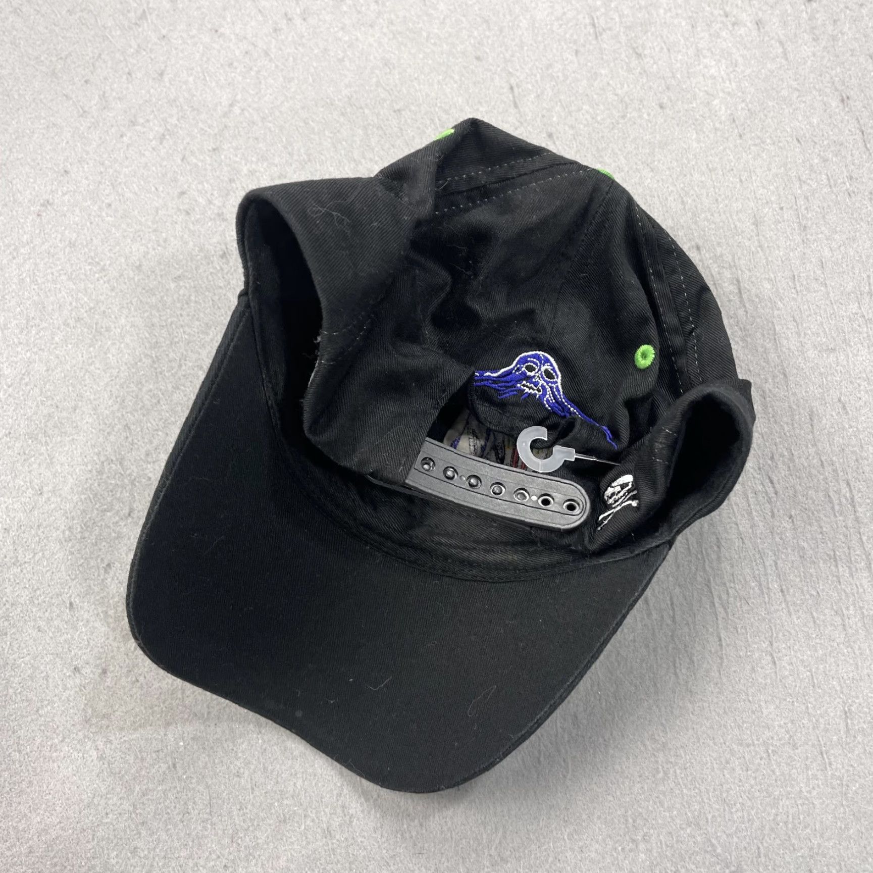 Vintage VINTAGE Grave Digger Hat Adult Black Monster Truck Snapback Adjustable Cap 90s Mens Cap Size ONE SIZE - 4 Thumbnail