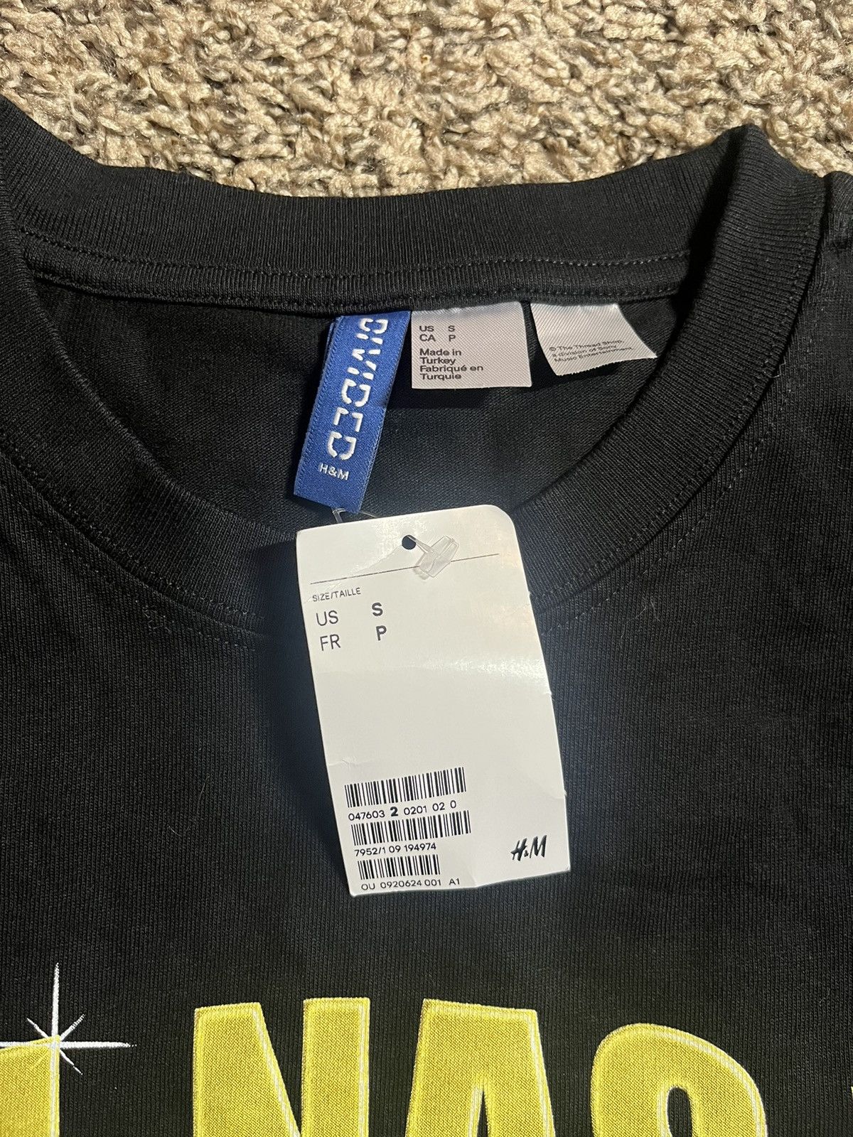 Divided × H&M Lil Nas X Billy Ray Cyrus Old Town Road Tee Black Size US S / EU 44-46 / 1 - 2 Thumbnail