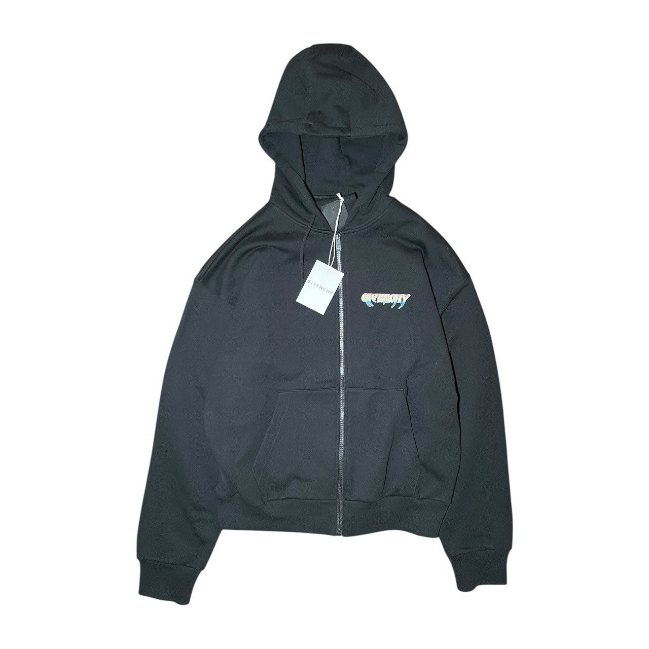 Givenchy NWT Givenchy World Tour Multi-Color Graphic Zip Hoodie Sz M Size US M / EU 48-50 / 2 - 2 Thumbnail