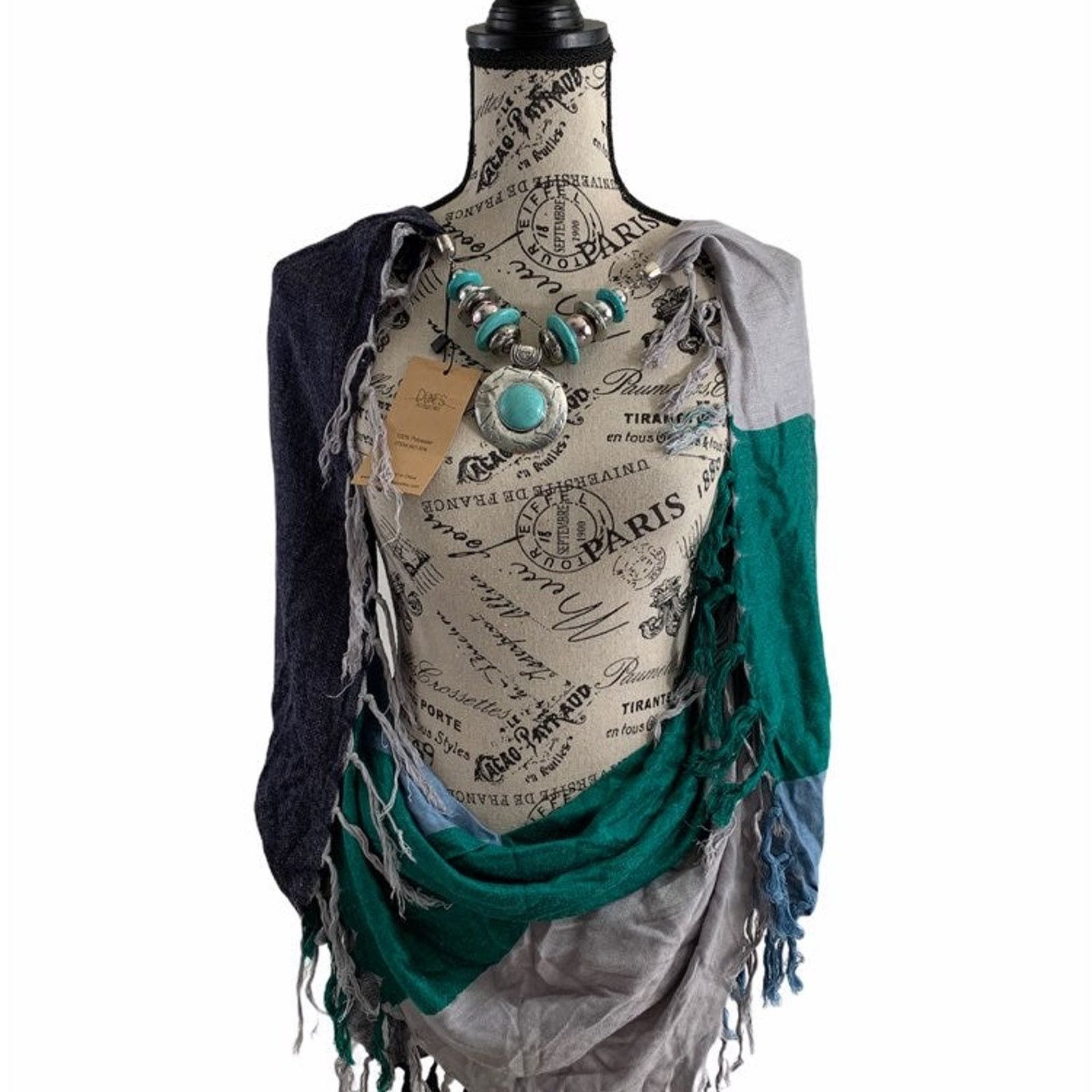 Other Dunes Accessories Women's Jeweled Scarf Handcrafted NEW Size ONE SIZE - 5 Thumbnail