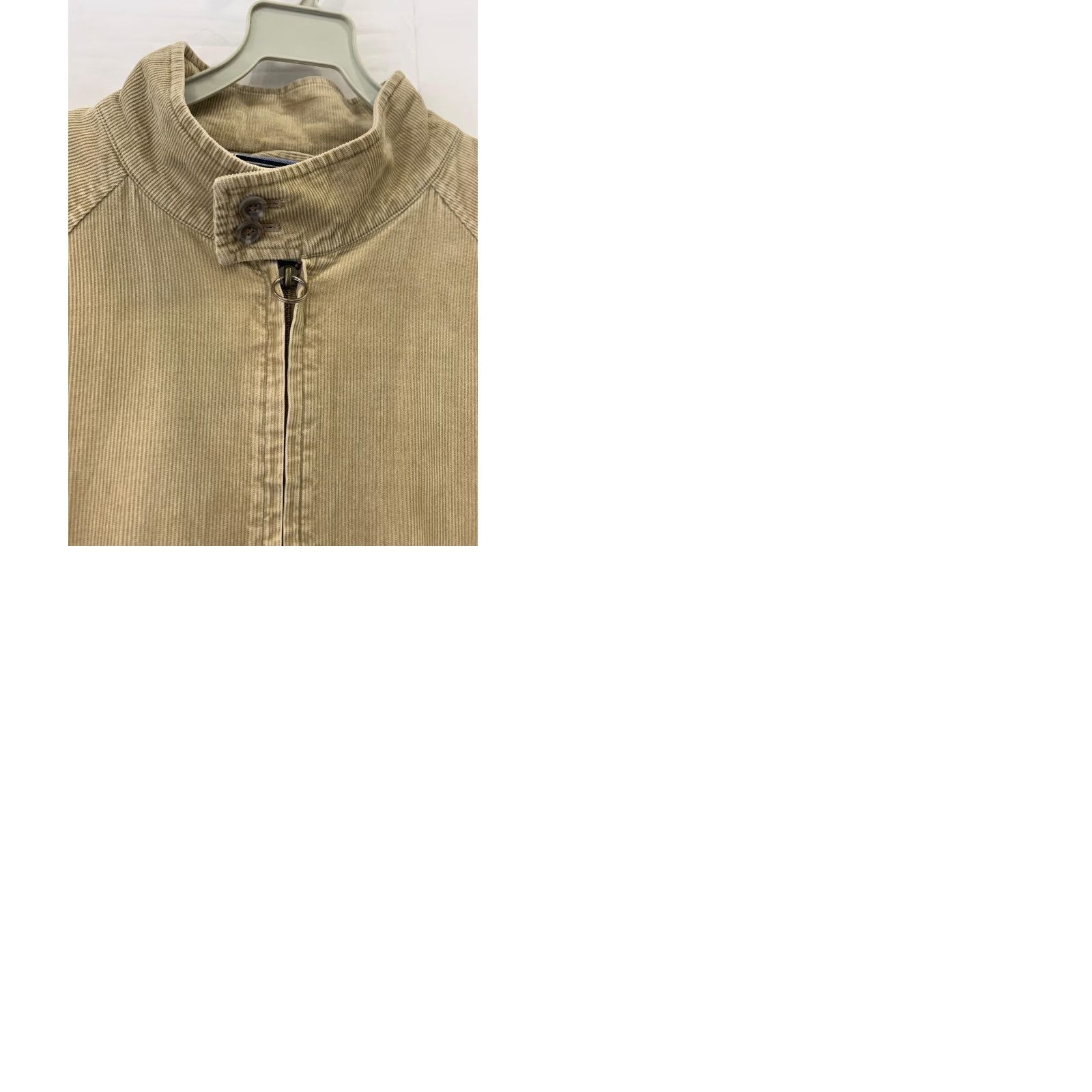 Ralph Lauren Polo Ralph Lauren Corduroy Jacket Mens L Zip Front Plaid Lined Tan Brown Front Zip Jacket Size US L / EU 52-54 / 3 - 9 Thumbnail