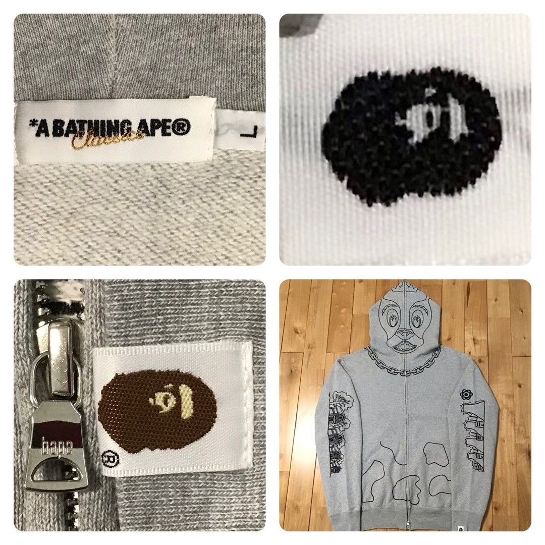 Bape × Nigo BAPE Holstein full zip hoodie a bathing ape NIGO Size US L / EU 52-54 / 3 - 8 Thumbnail