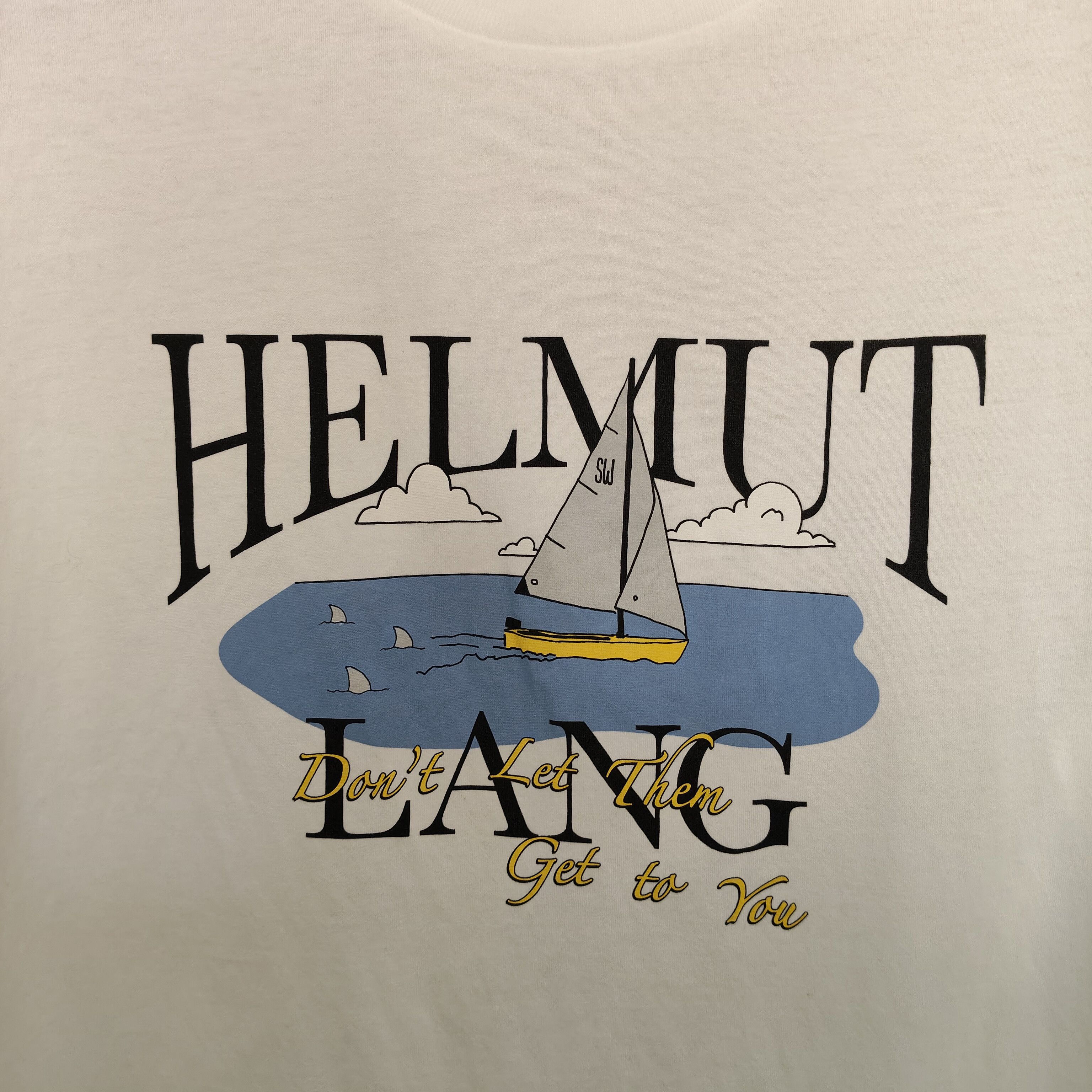 Helmut Lang X saintwoods collaboration t-shirt Size US XL / EU 56 / 4 - 3 Thumbnail