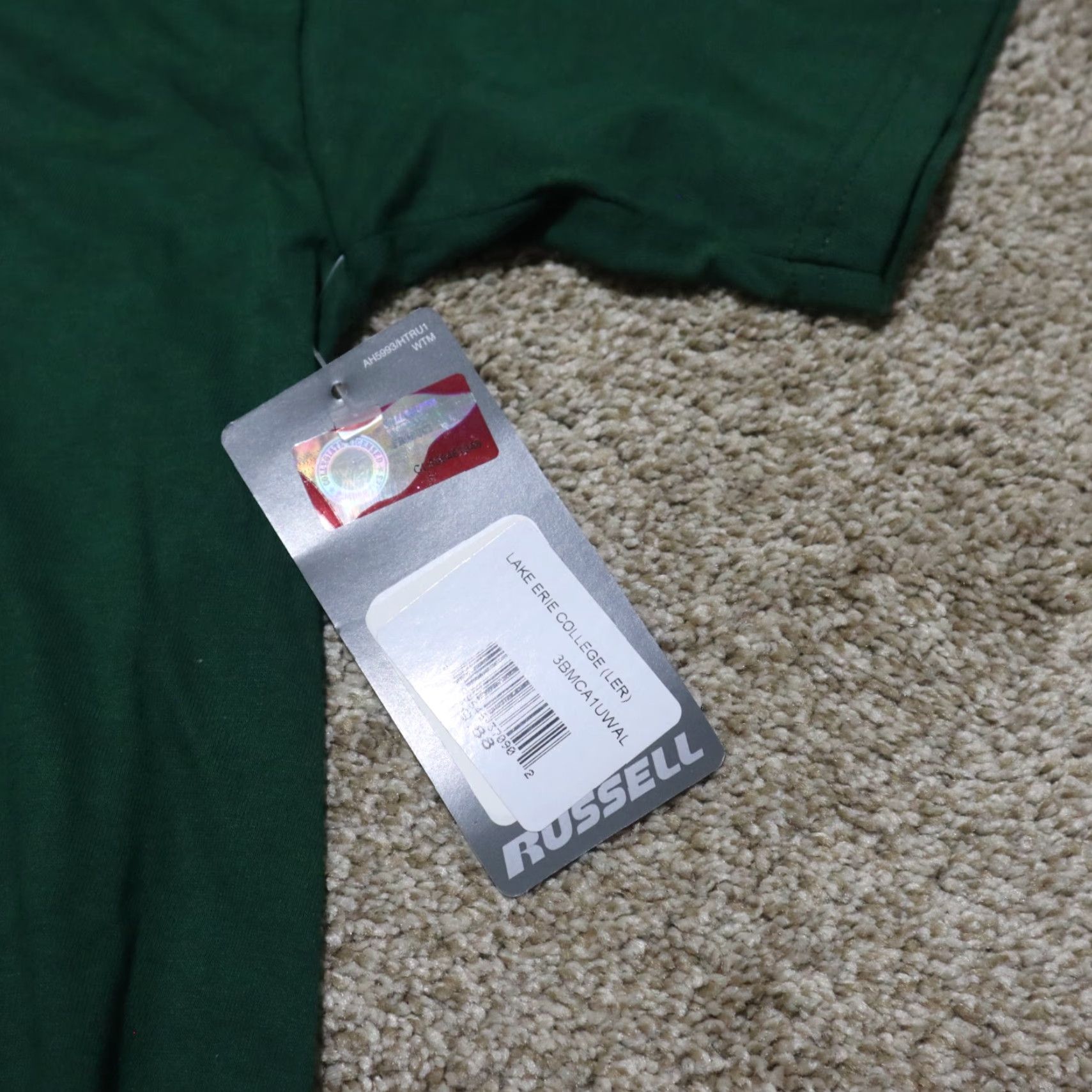 Lee Russell Shirt Men M Green NEW T-Shirt Medium Size US M / EU 48-50 / 2 - 4 Thumbnail