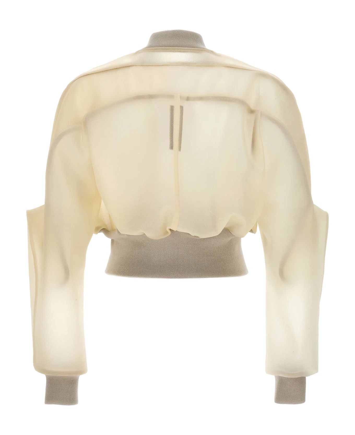 Rick Owens Rick Owens Girdered Cropped Leather Bomber Size US M / EU 48-50 / 2 - 3 Thumbnail