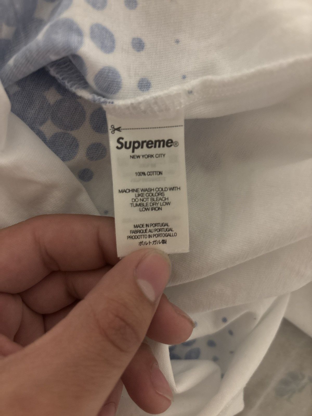 Supreme Supreme tee Size US L / EU 52-54 / 3 - 4 Thumbnail