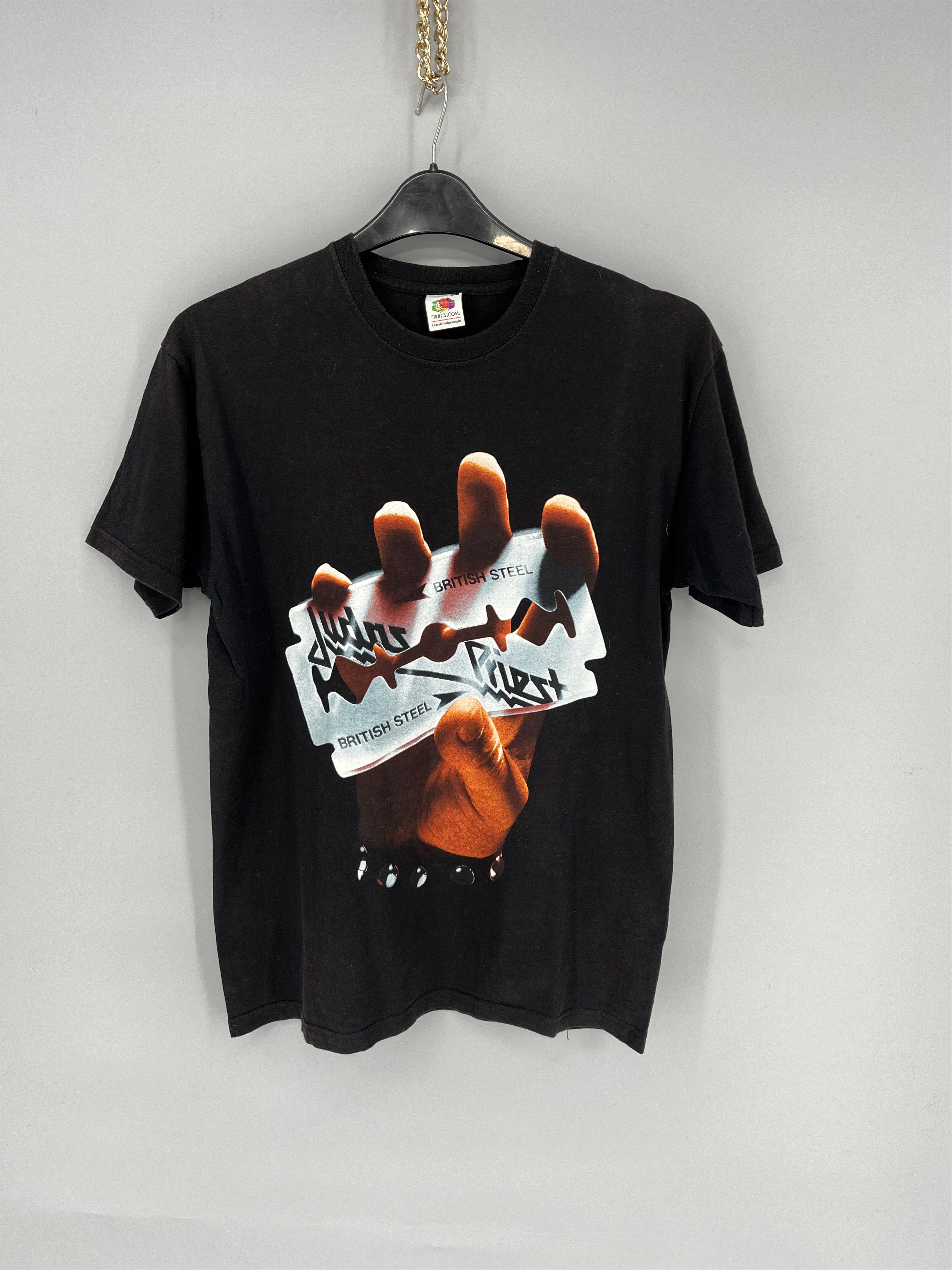 Band Tees JUDAS PRIEST BRITISH STEEL TEE SHIRT Korn, Metallica, Slayer Size US M / EU 48-50 / 2 - 1 Thumbnail