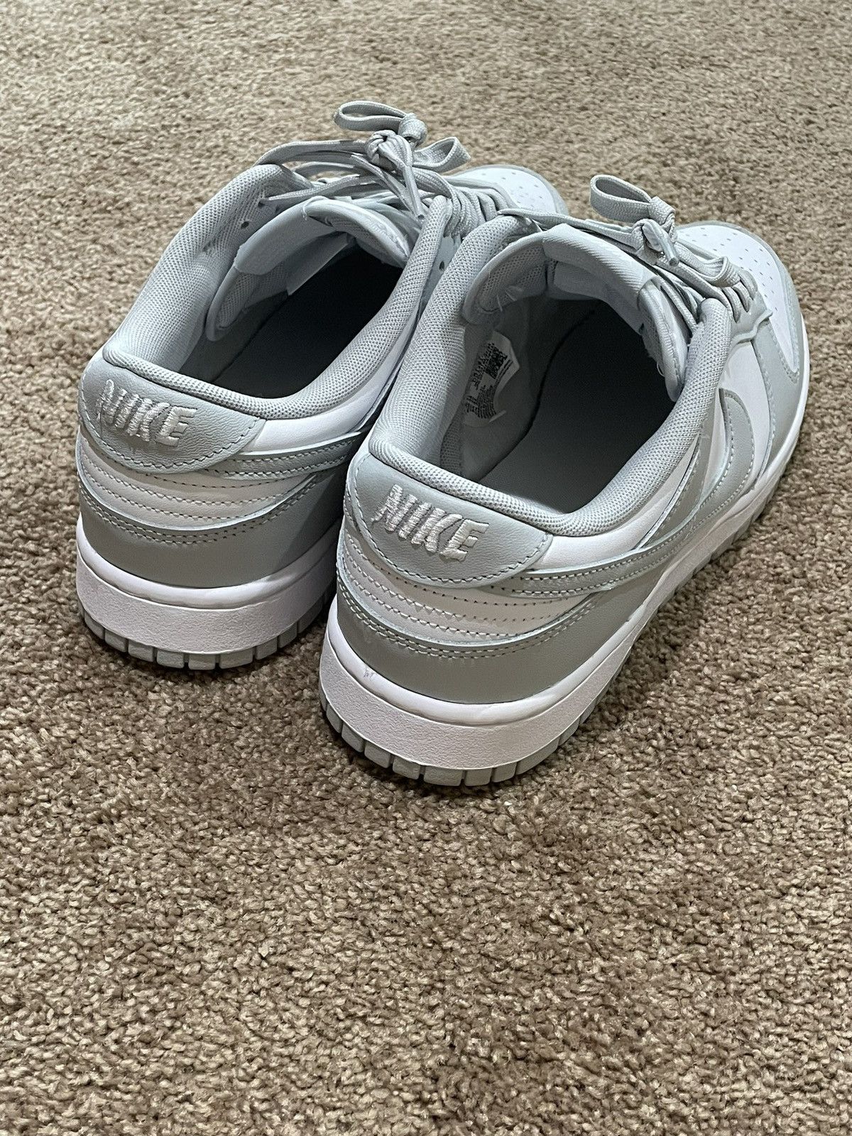 Nike Nike Dunk Low size 12 Grey Fog Size US 12 / EU 45 - 7 Thumbnail