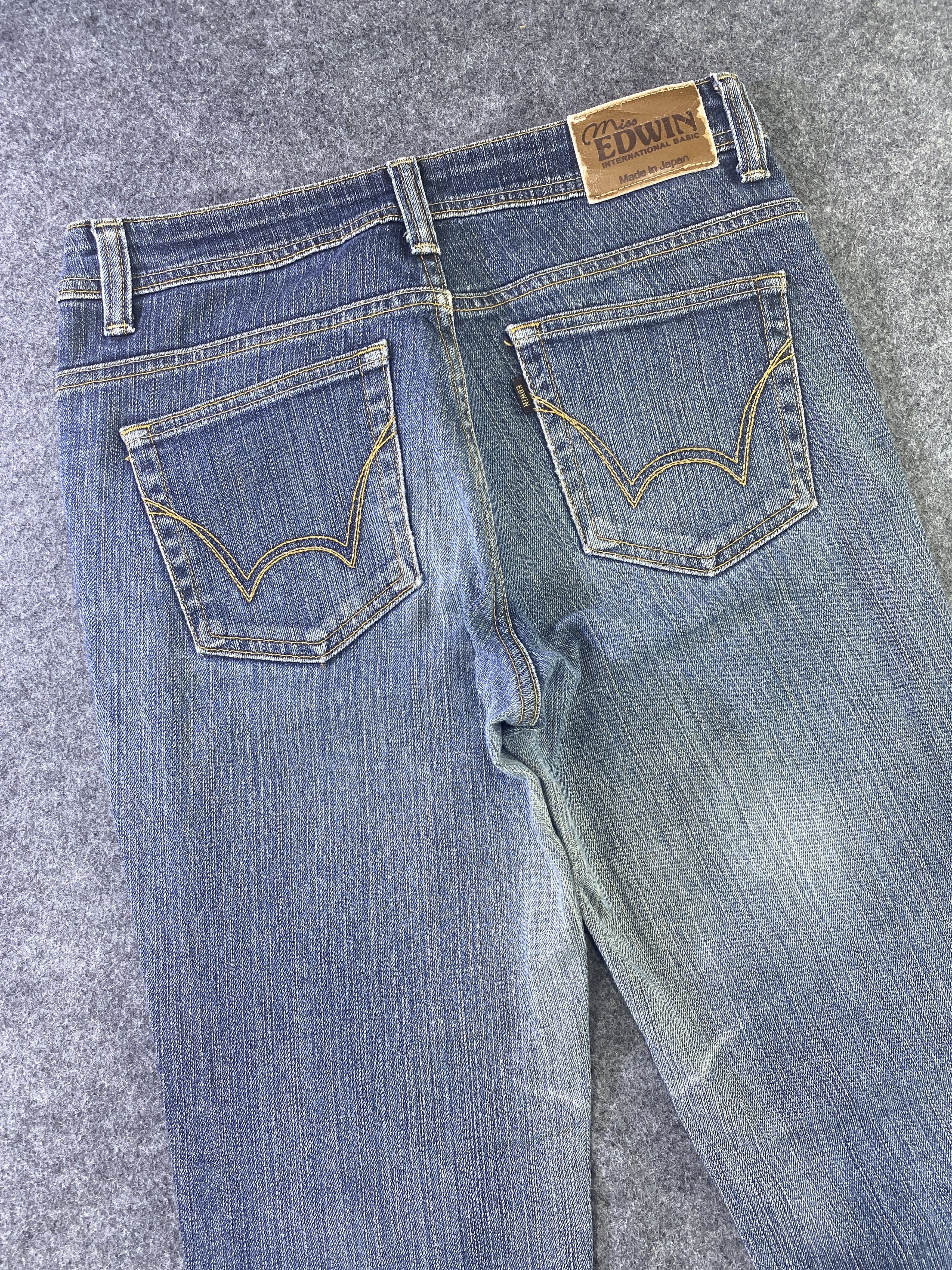 Edwin Miss Edwin Distress Wash Denim - J932 Size 30" / US 8 / IT 44 - 6 Thumbnail