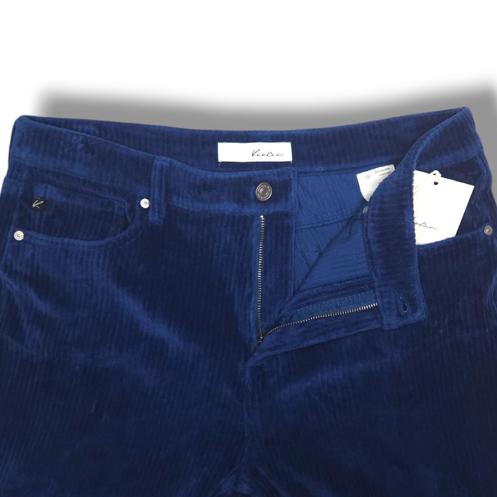 Other NWT KanCan High Rise Corduroy Straight Leg Pants Sz. 30x28 Size 30" / US 8 / IT 44 - 4 Thumbnail