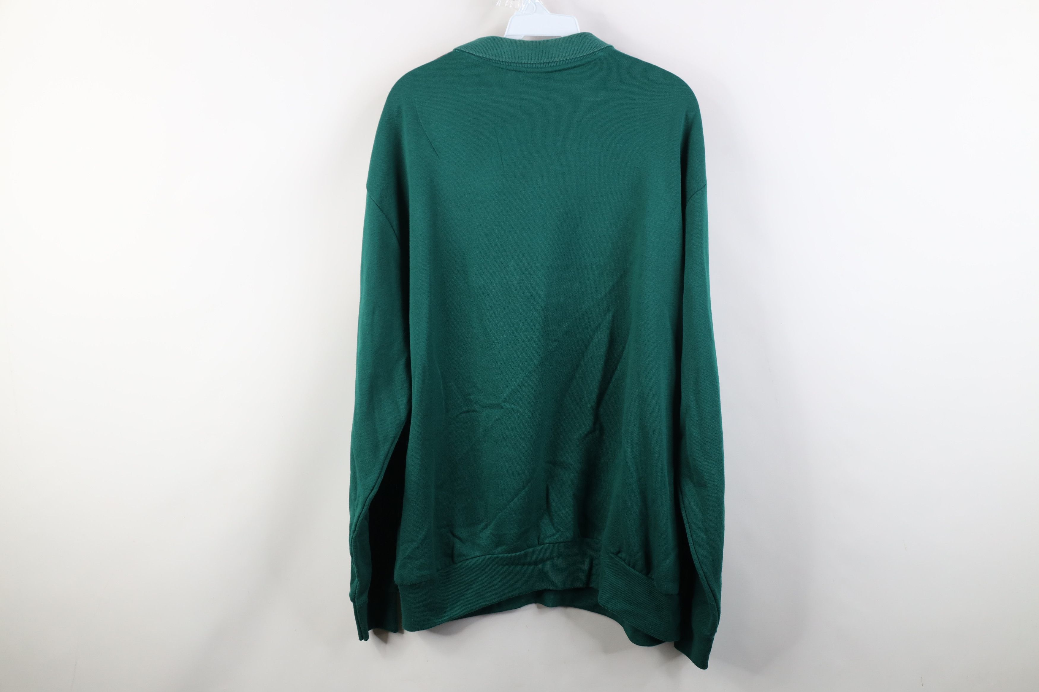 Vintage Vintage 90s Streetwear Lightweight Collared Sweatshirt USA Size US XL / EU 56 / 4 - 13 Thumbnail