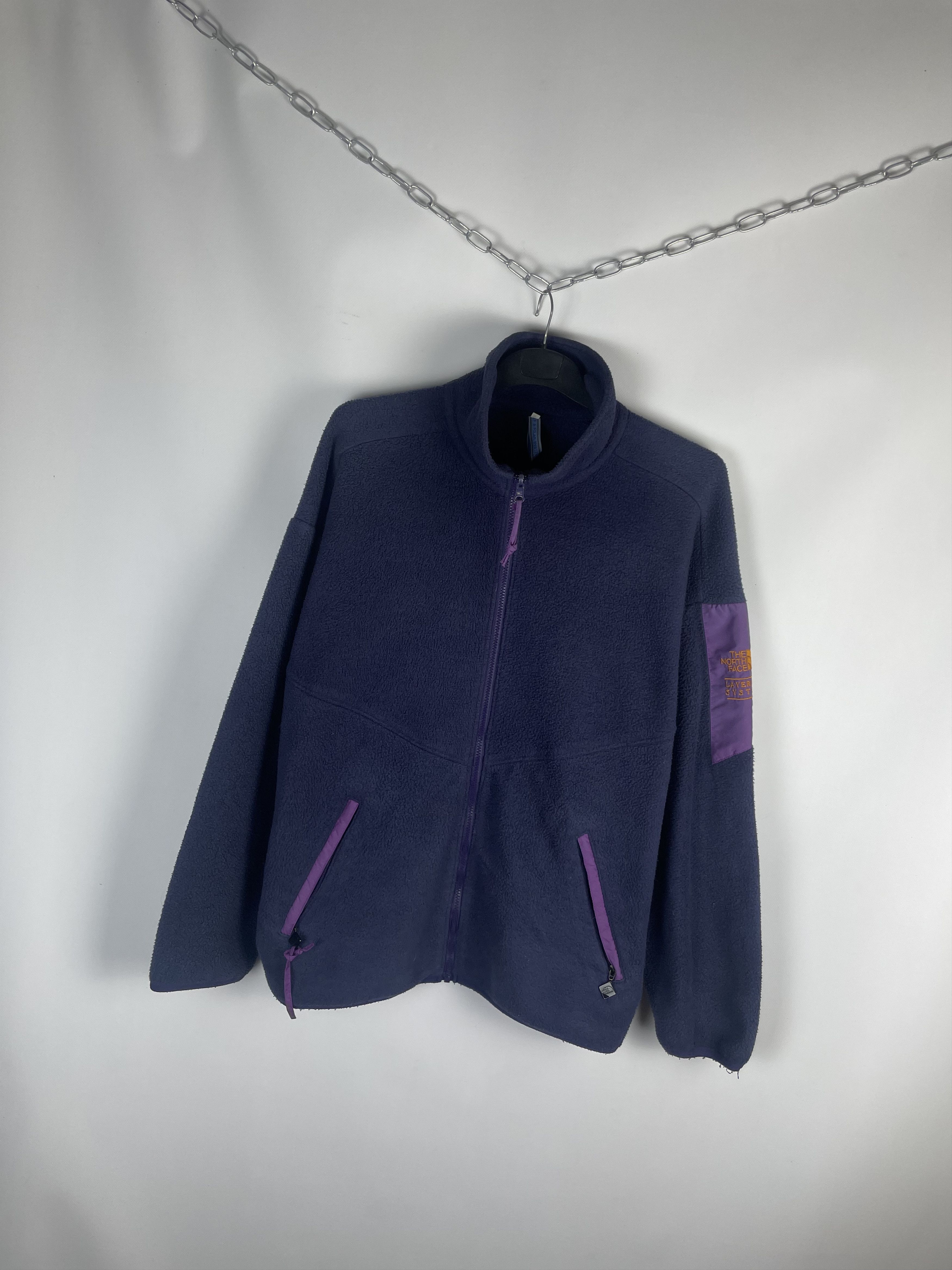 Other Vintage The North Face Zip Fleece Jacket Size US XL / EU 56 / 4 - 2 Thumbnail
