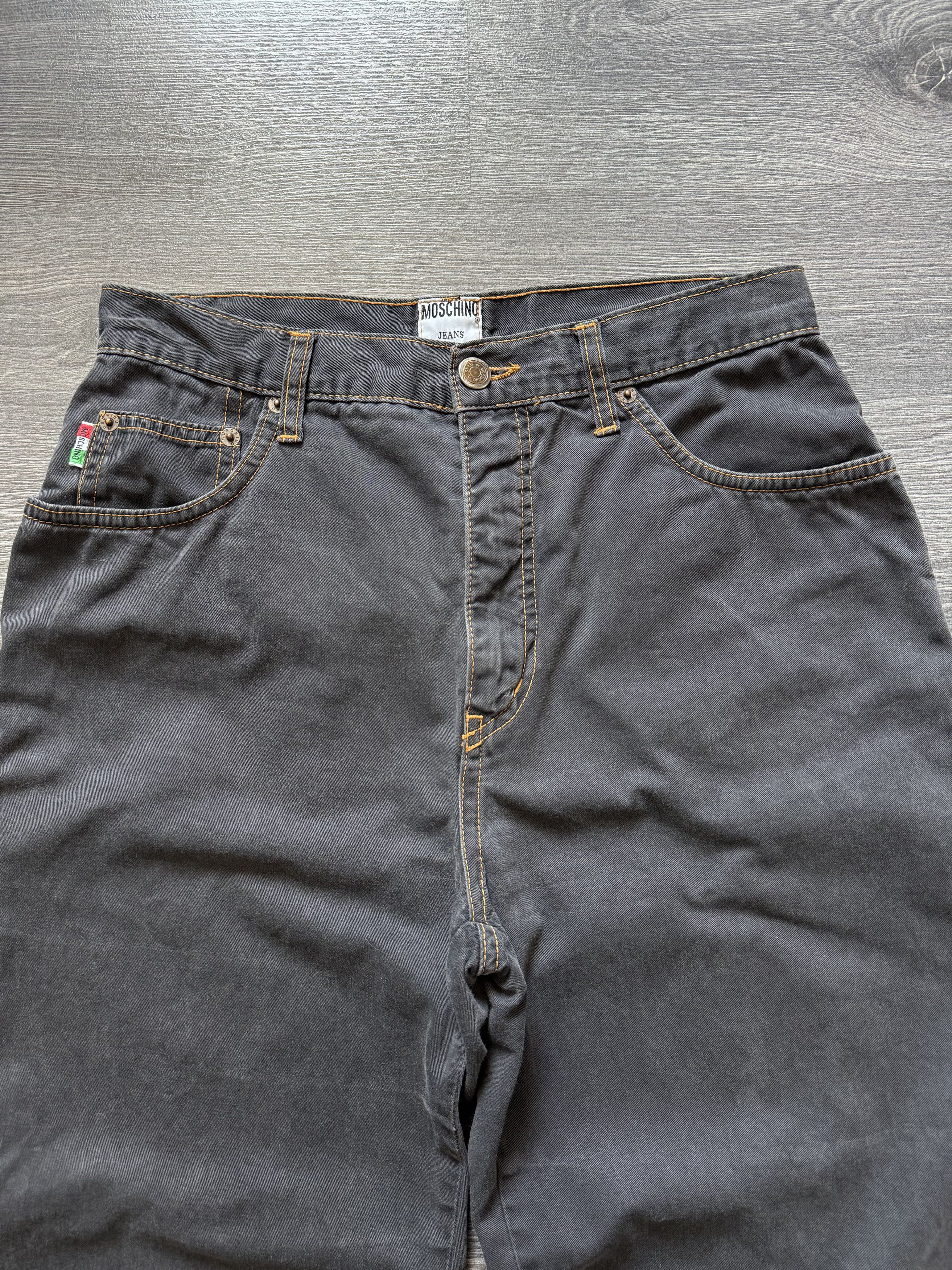 Moschino Vintage 90s MOSCHINO Jeans Gray Denim Size US 28 / EU 44 - 5 Thumbnail