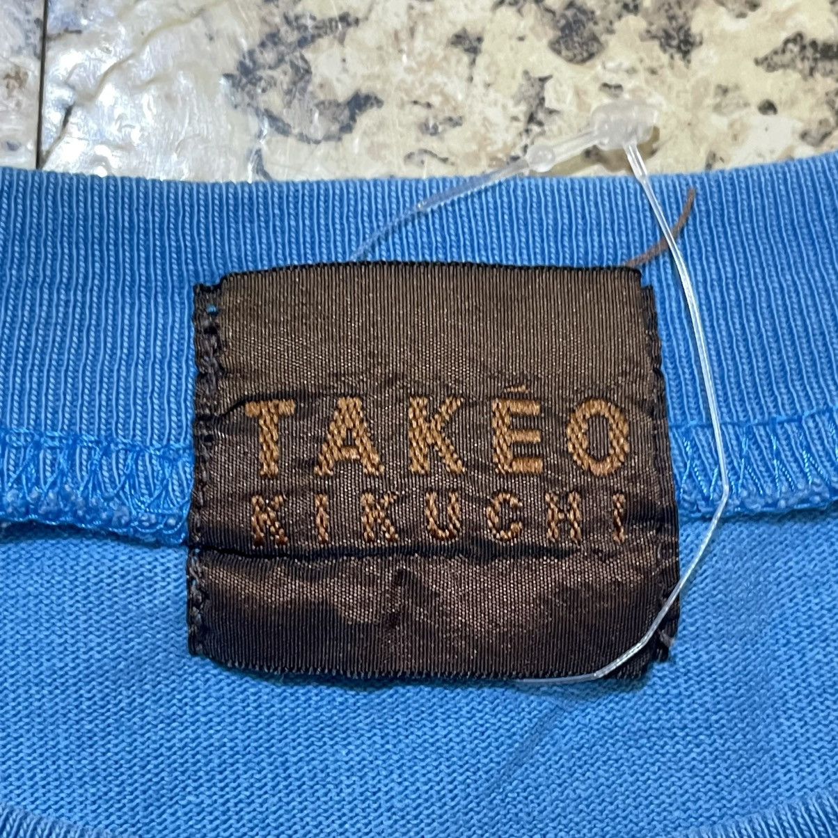 Takeo Kikuchi Vintage 90s Takeo Kikuchi "Turntable" Hand-Drawn Sketch Tee Size US M / EU 48-50 / 2 - 8 Thumbnail