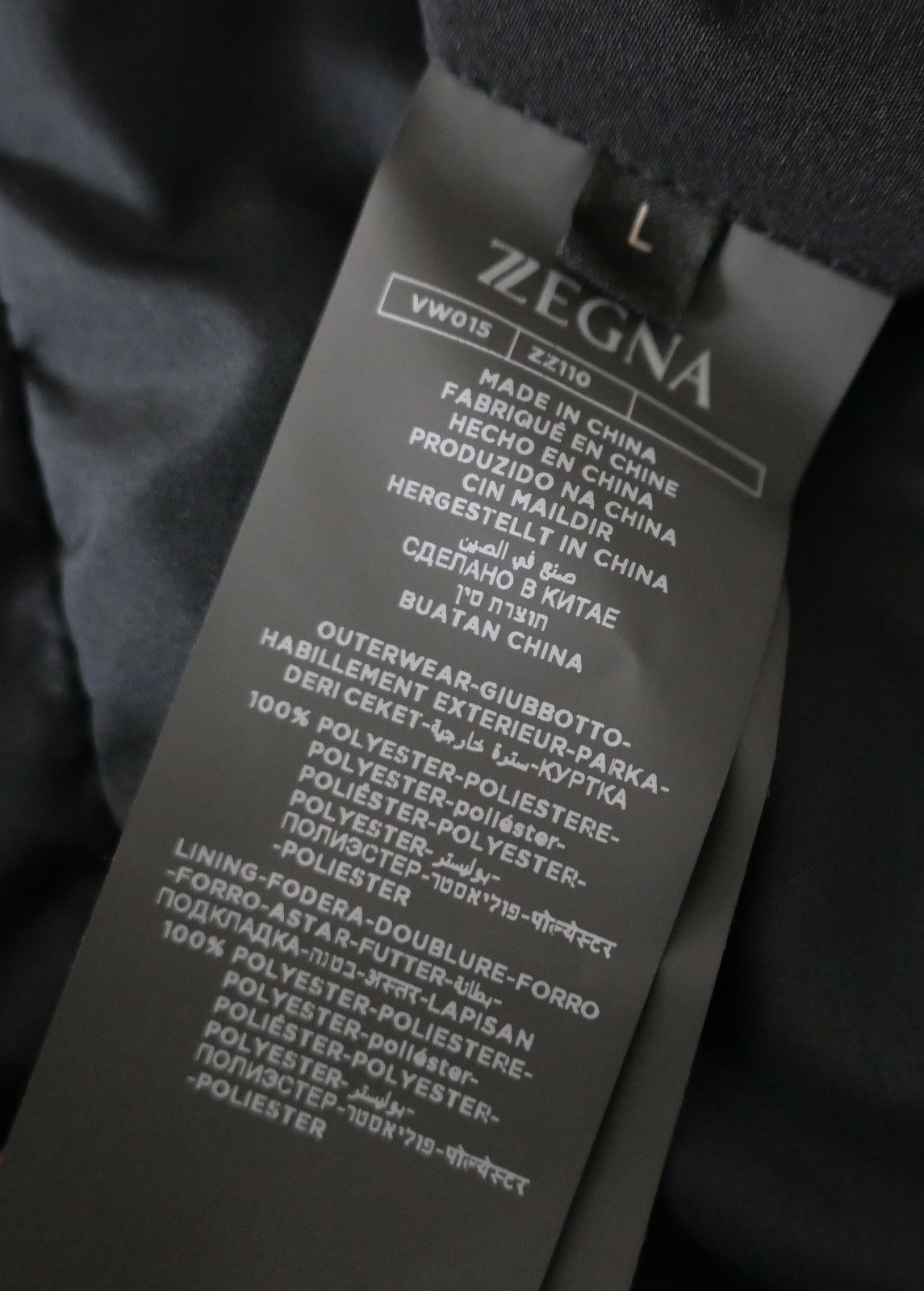 Ermenegildo Zegna Zegna Black 2 in 1 Soft Shell Anorak Puffer Coat Jacket Size US L / EU 52-54 / 3 - 14 Thumbnail