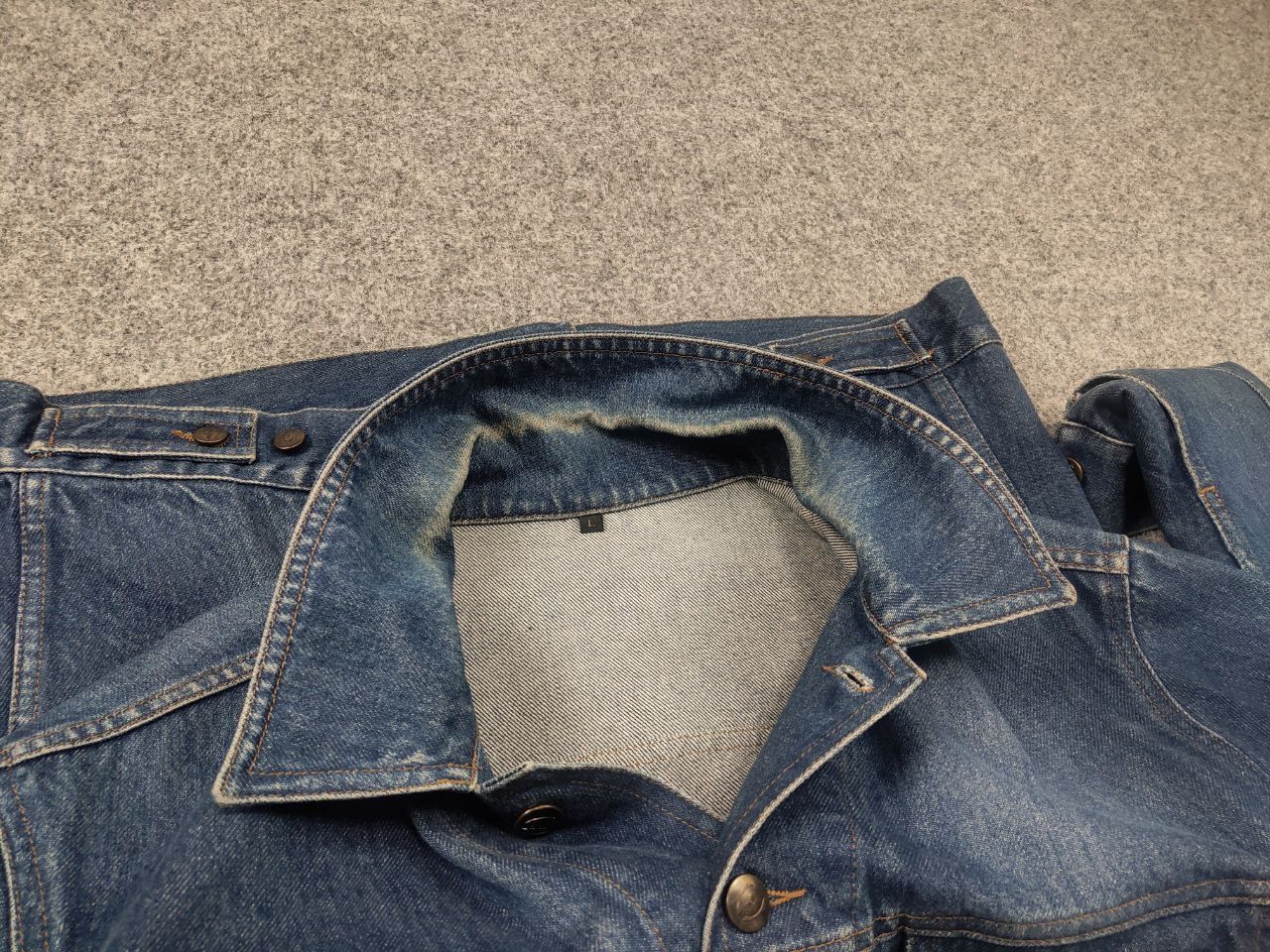 Roberto Cavalli Vintage 90's Just Cavalli Roberto Faded denim trucker Jacket Size US L / EU 52-54 / 3 - 17 Thumbnail