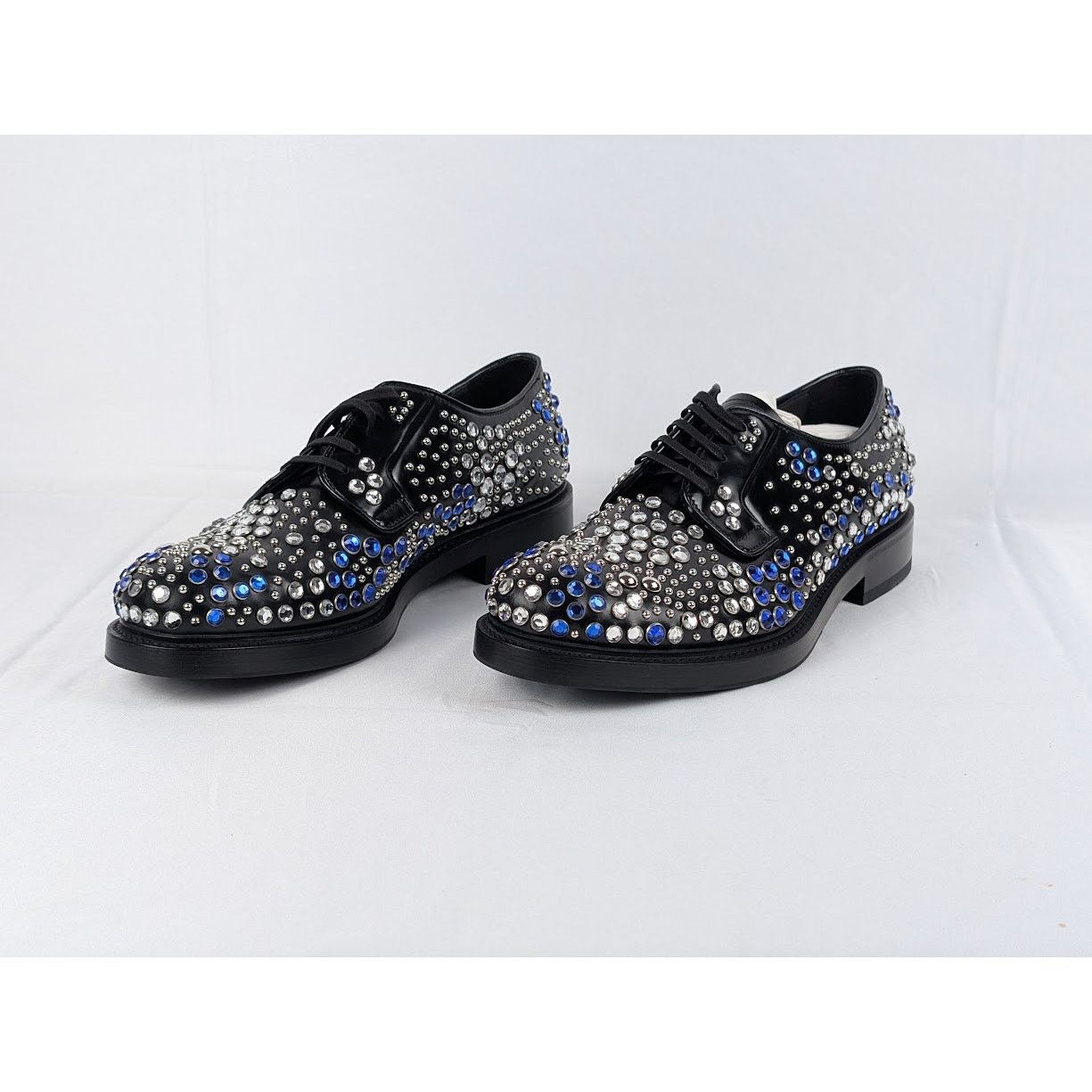 Prada o1rshd1 Leather Shoes in Nero in Nero Size US 10.5 / EU 43-44 - 7 Thumbnail