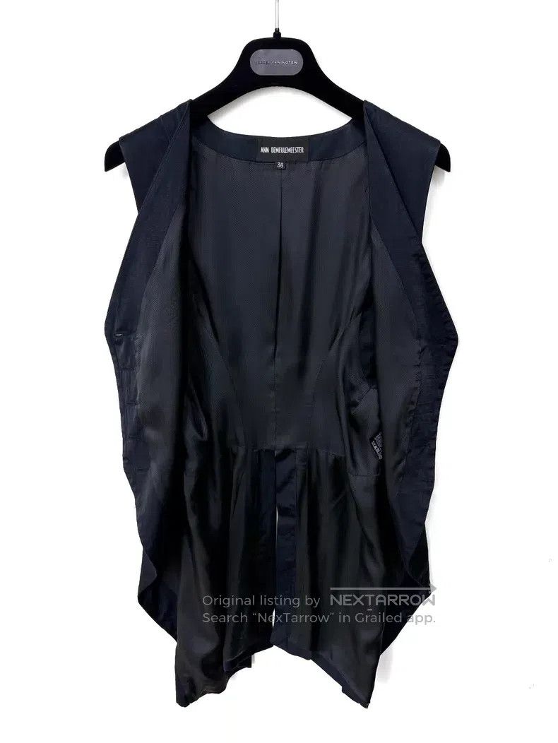 Ann Demeulemeester Ann Demeulemeester Spring/Summer Glossy Long Vest Size XS / US 0-2 / IT 36-38 - 7 Thumbnail