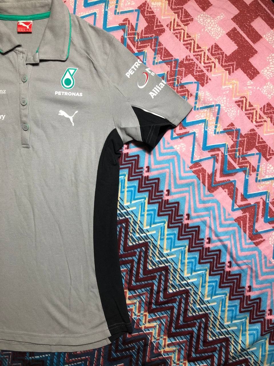 Puma Puma Racing Mercedes Benz Formula 1 Petronas Polo Shirt Size US M / EU 48-50 / 2 - 8 Thumbnail