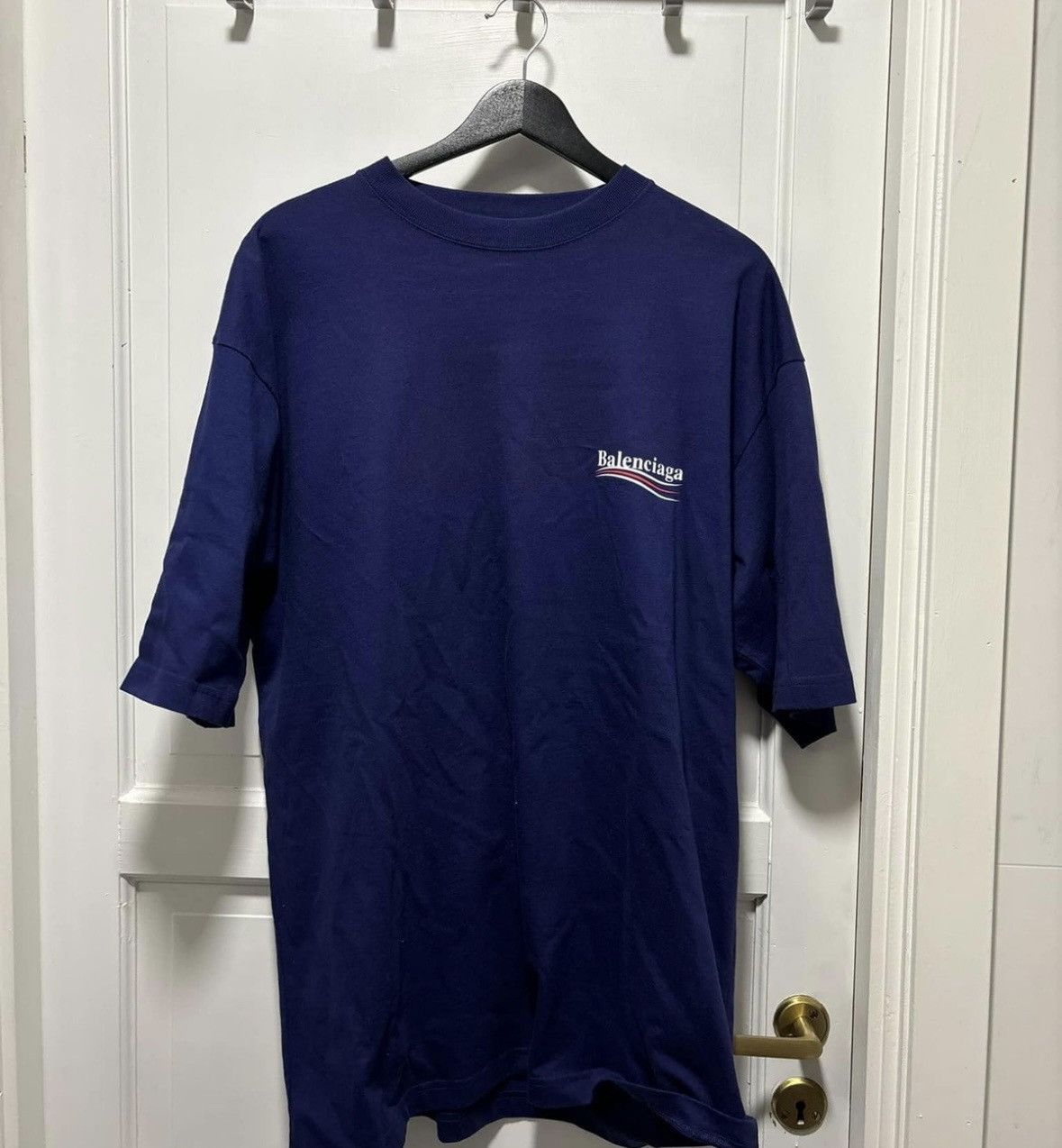 Balenciaga Balenciaga logo tee(new) Size US M / EU 48-50 / 2 - 3 Thumbnail