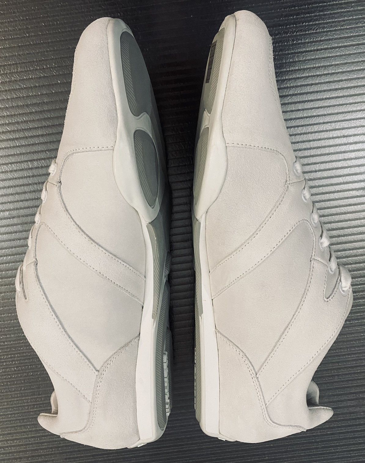 Jil Sander Jil Sander x RAF SIMONS cement suede sneakers 44 NEW Size US 11 / EU 44 - 11 Thumbnail