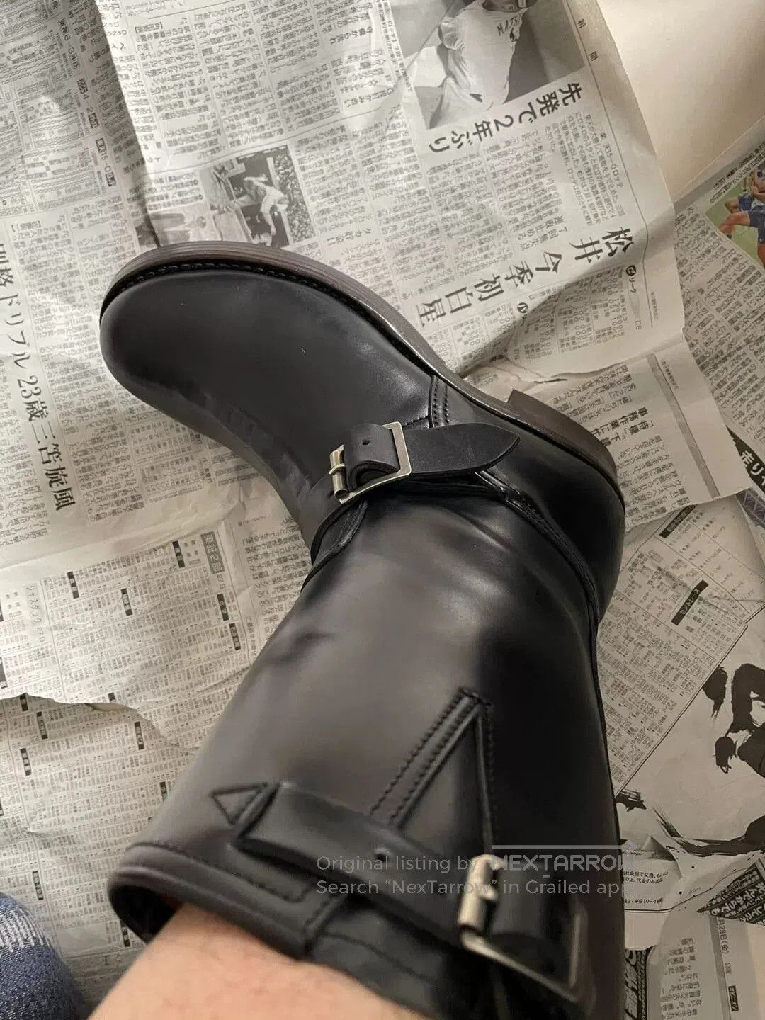 The Real McCoy's real mccoys buco engineer boots BA11010. Size US 10 / EU 43 - 4 Thumbnail