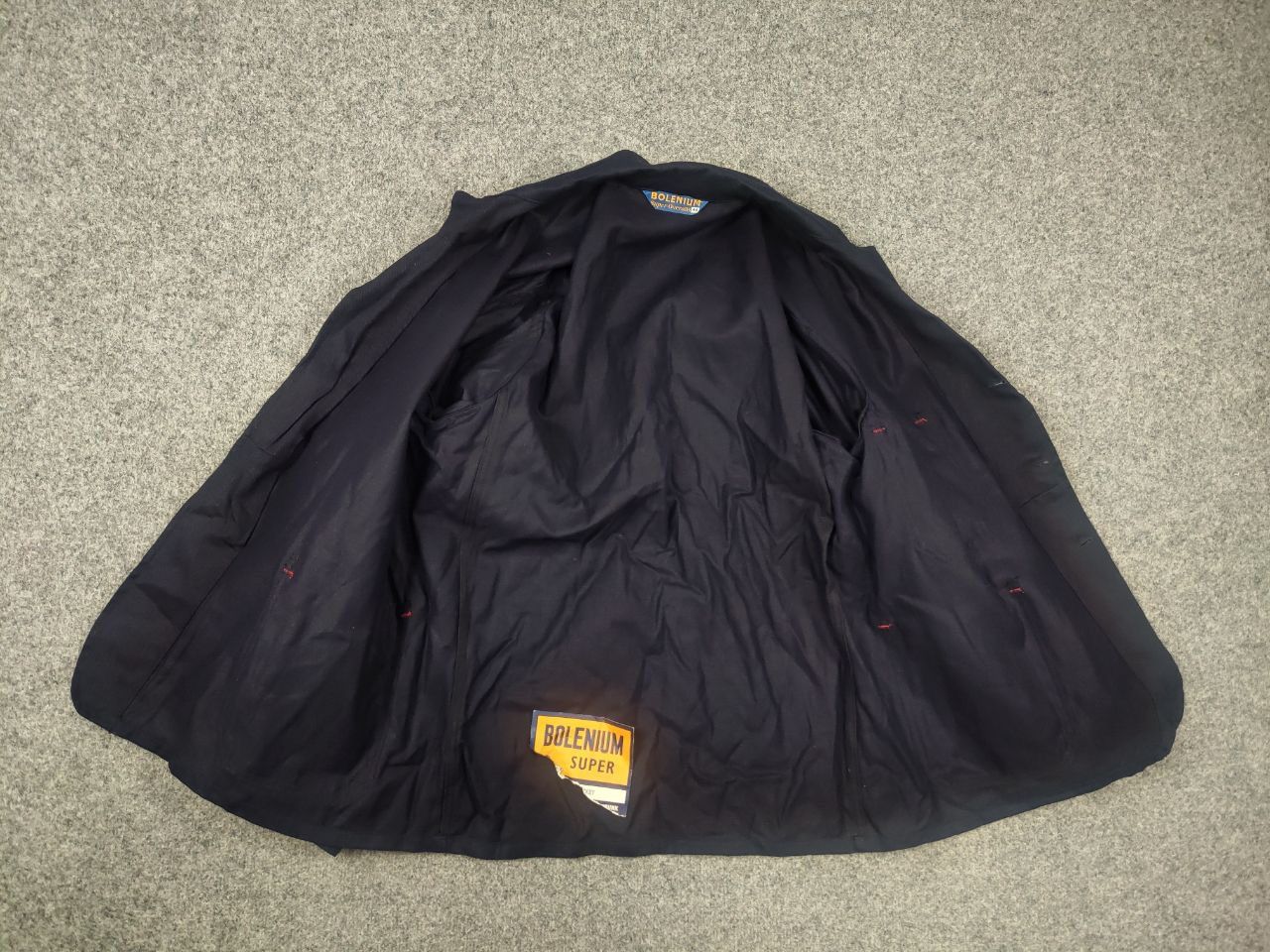 Vintage Bolenium Vintage 50's Super Overalls Work Chore Jacket Size US L / EU 52-54 / 3 - 12 Thumbnail